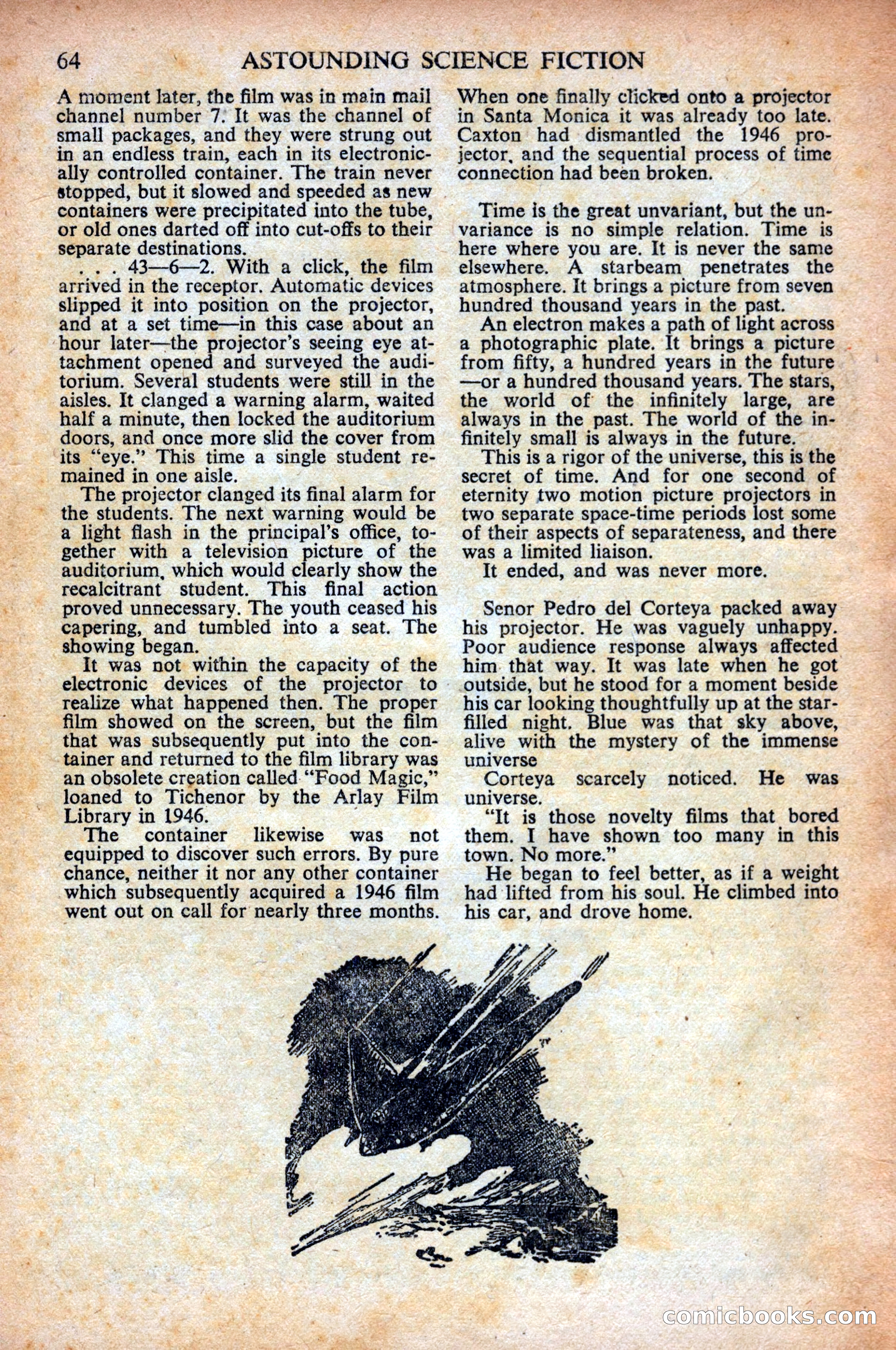 Astounding Science Fiction (British Edition) — page 66 of 68