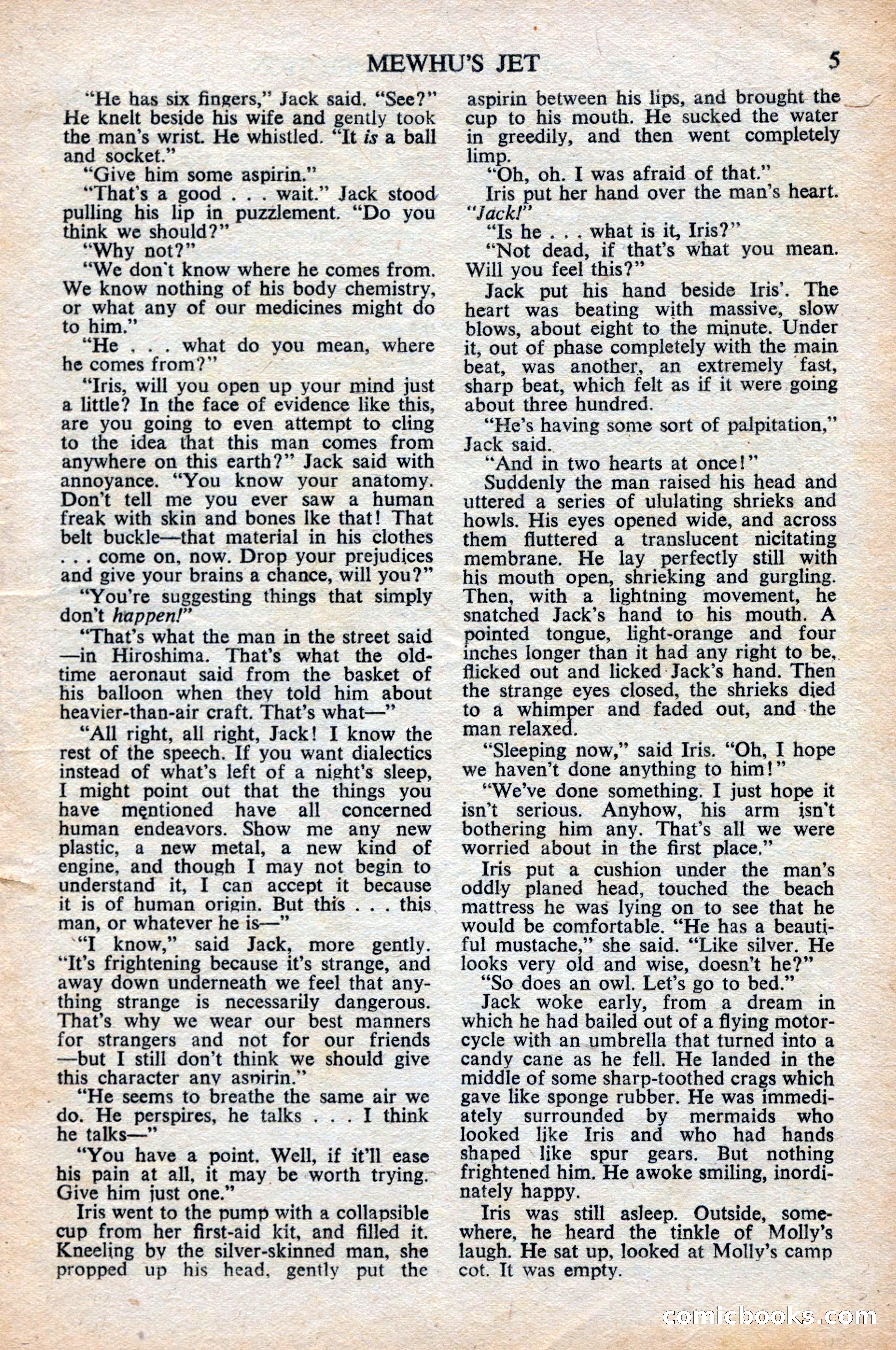 Astounding Science Fiction, British Edition, June 1947 — page 7 of 68