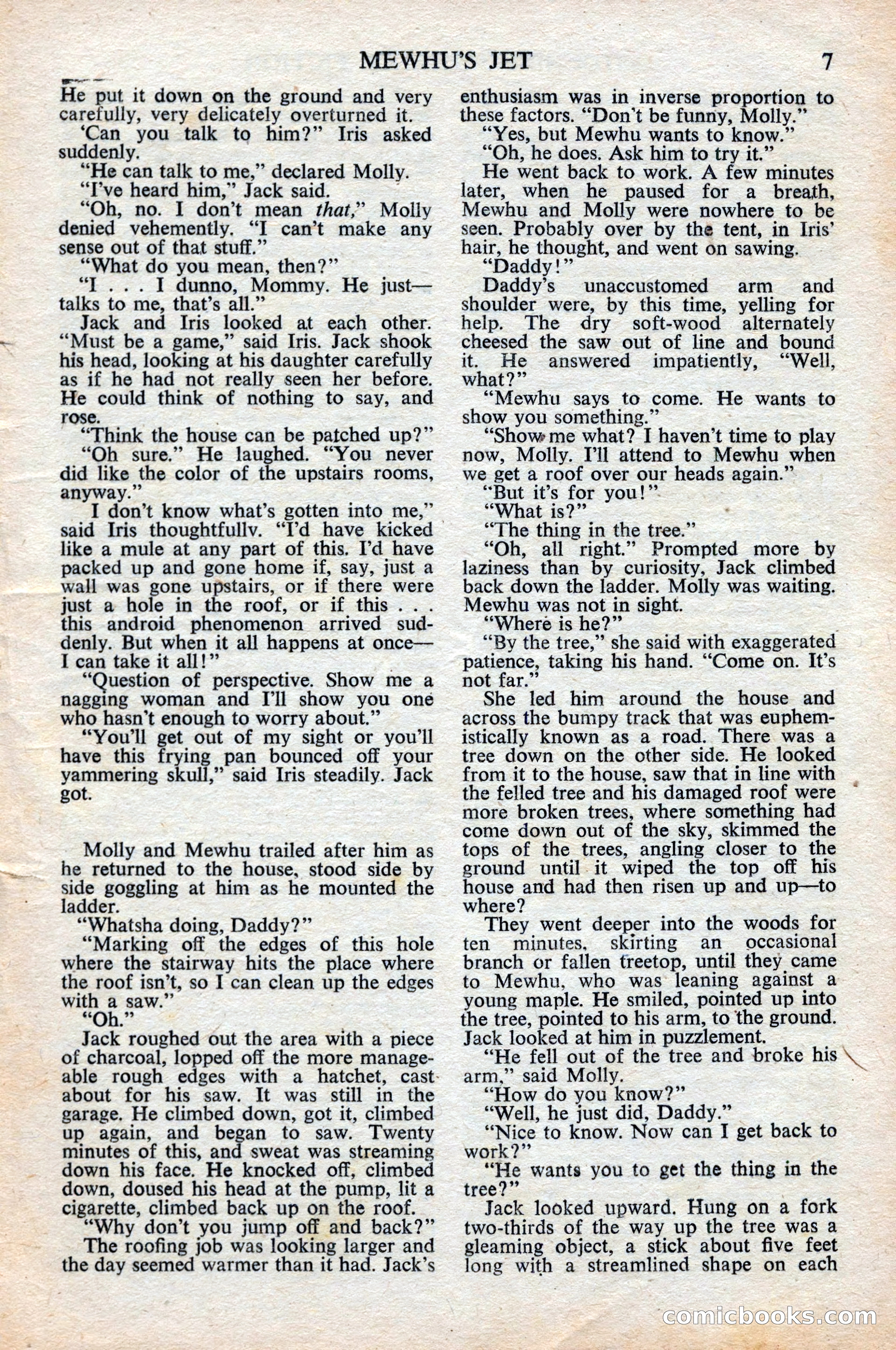 Astounding Science Fiction, British Edition, June 1947 — page 9 of 68
