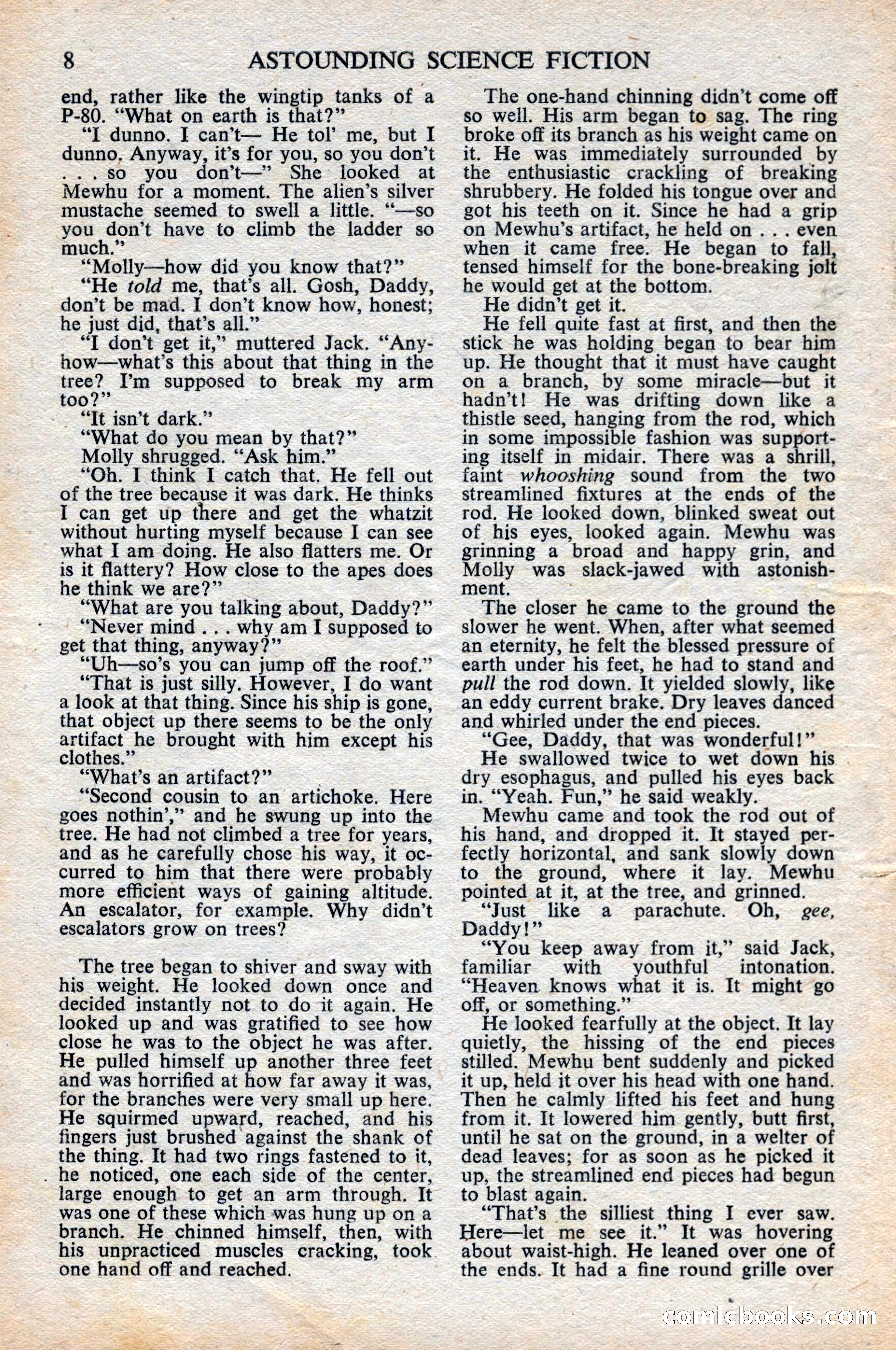 Astounding Science Fiction, British Edition, June 1947 — page 10 of 68