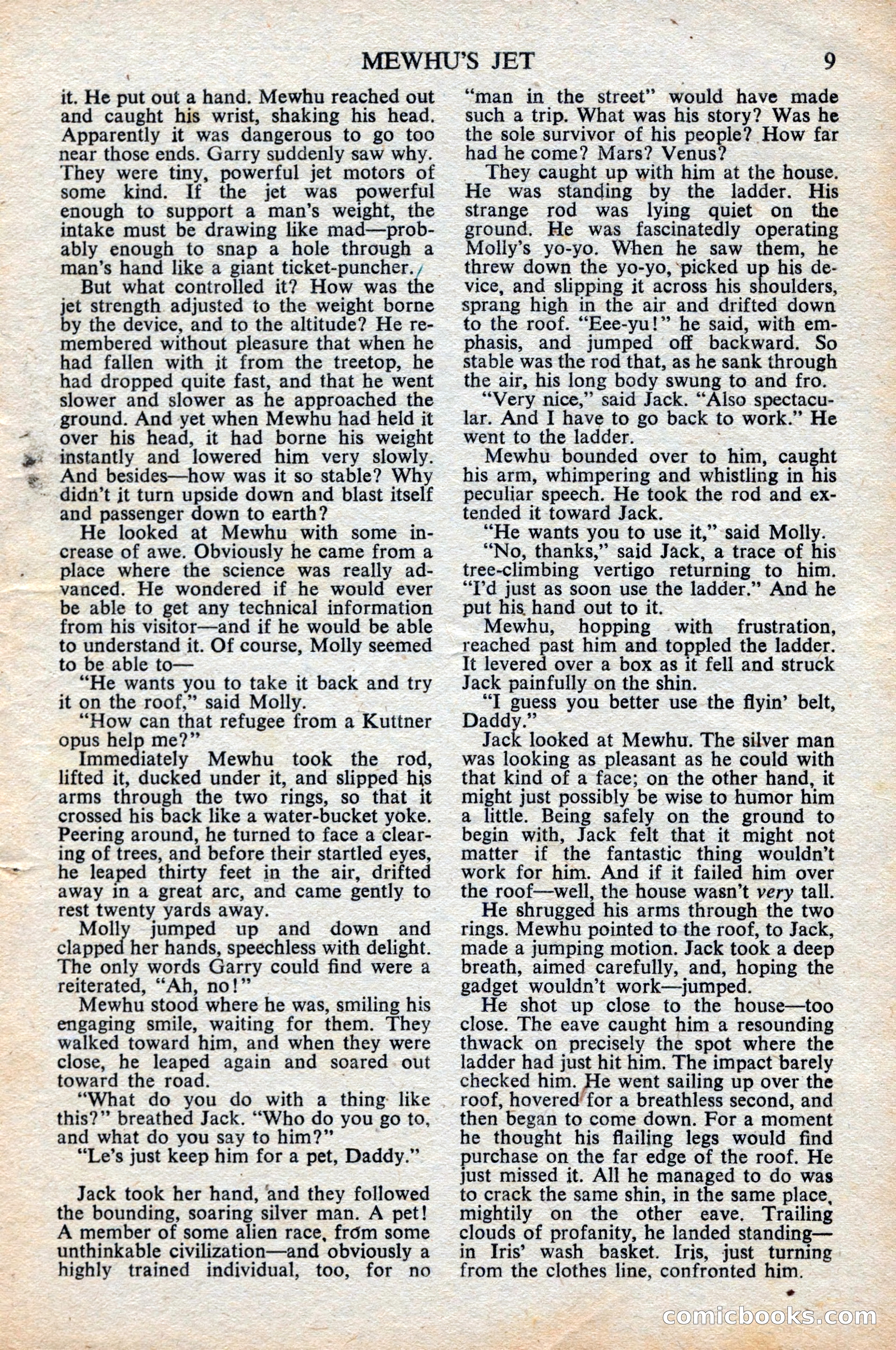 Astounding Science Fiction, British Edition, June 1947 — page 11 of 68