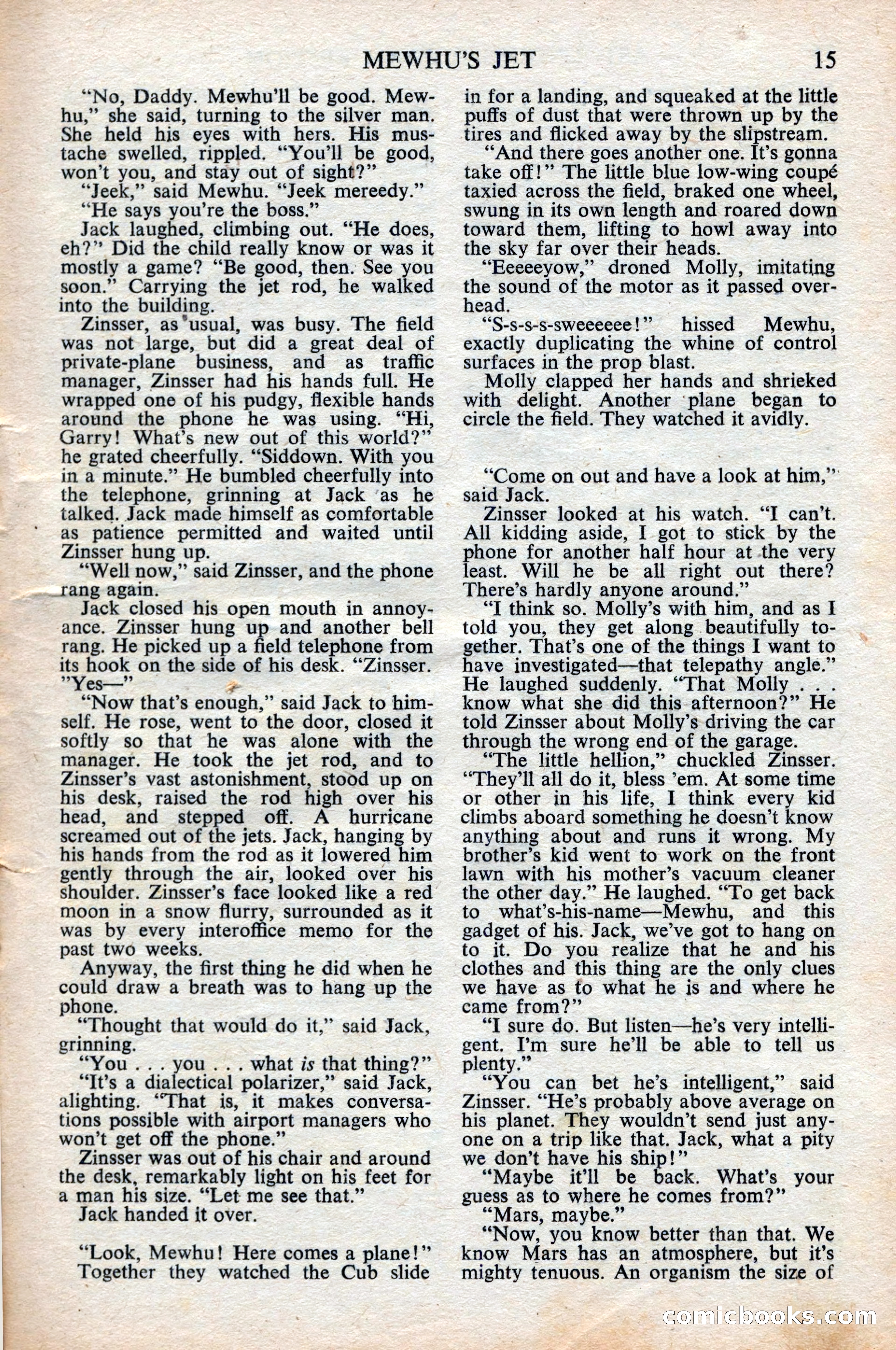 Astounding Science Fiction, British Edition, June 1947 — page 15 of 68