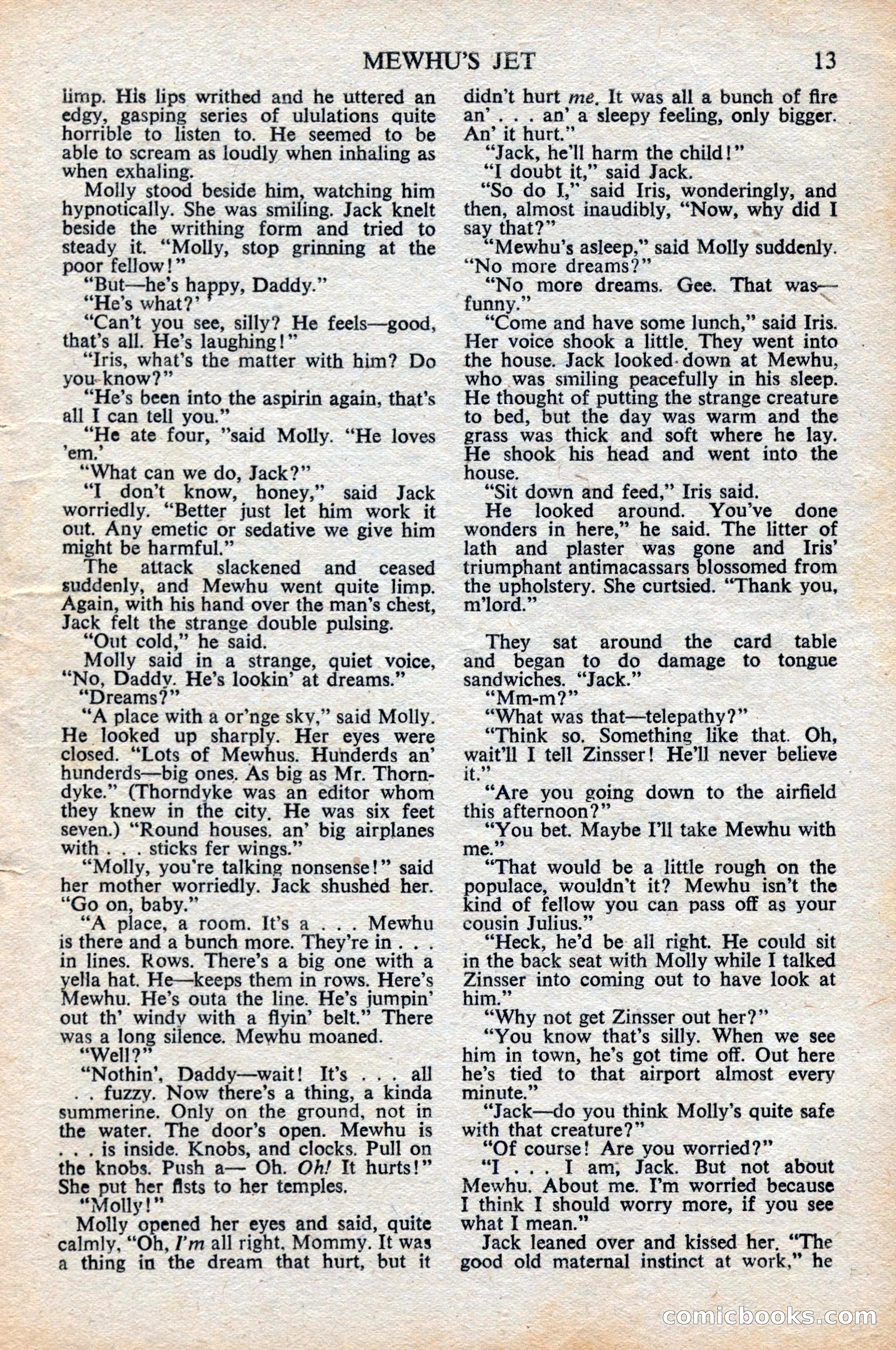 Astounding Science Fiction, British Edition, June 1947 — page 19 of 68