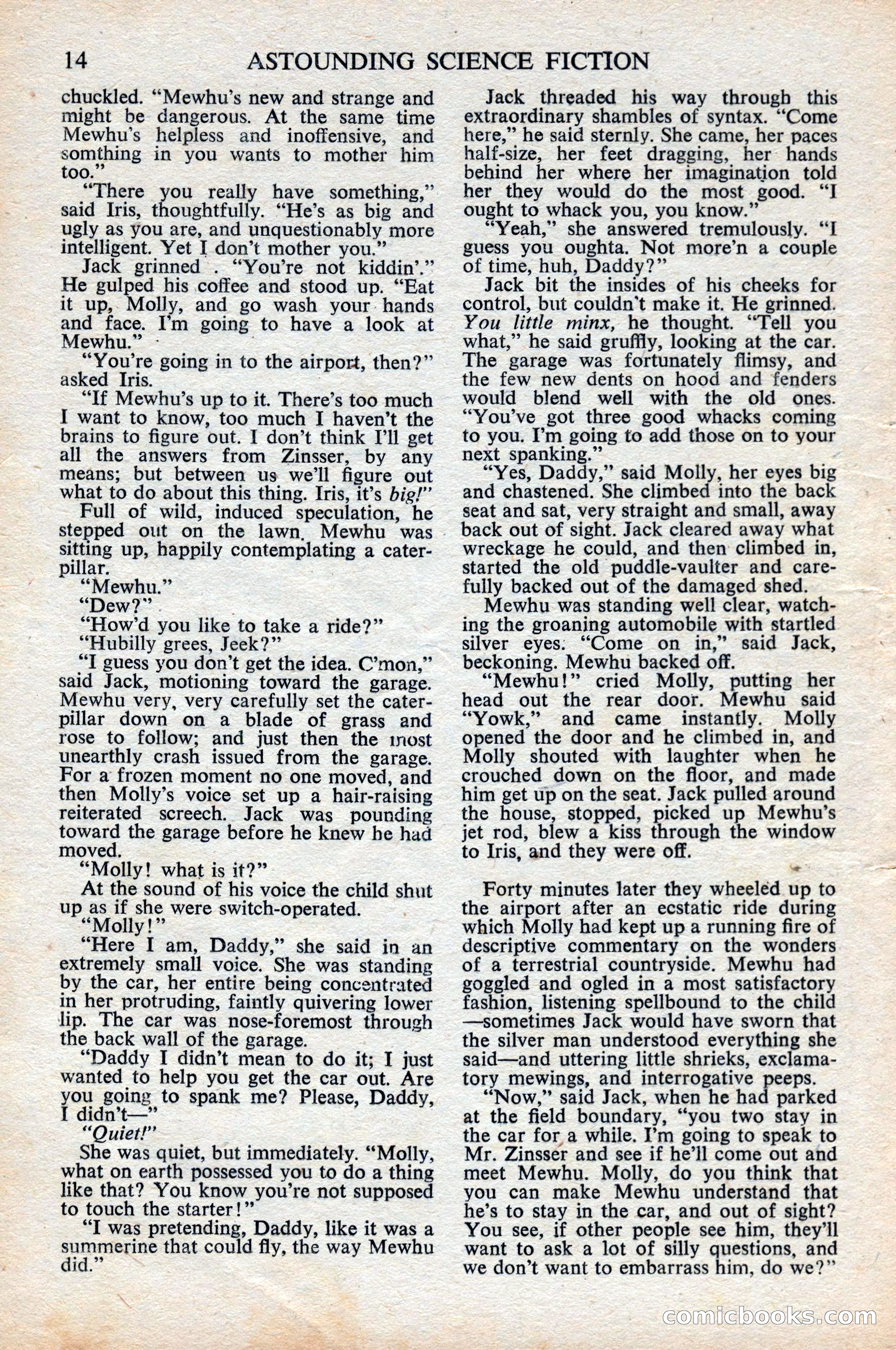 Astounding Science Fiction, British Edition, June 1947 — page 20 of 68