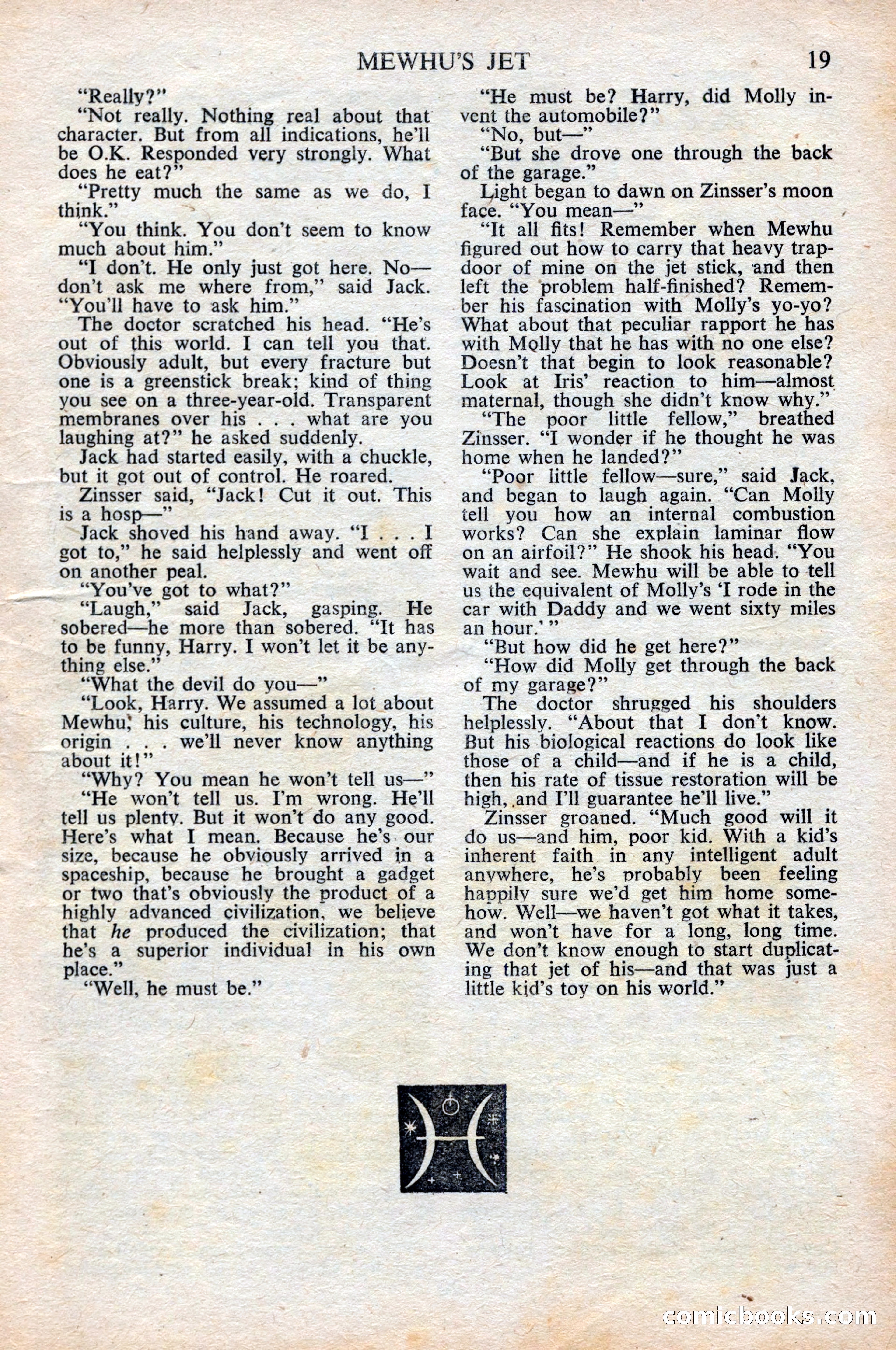Astounding Science Fiction, British Edition, June 1947 — page 21 of 68