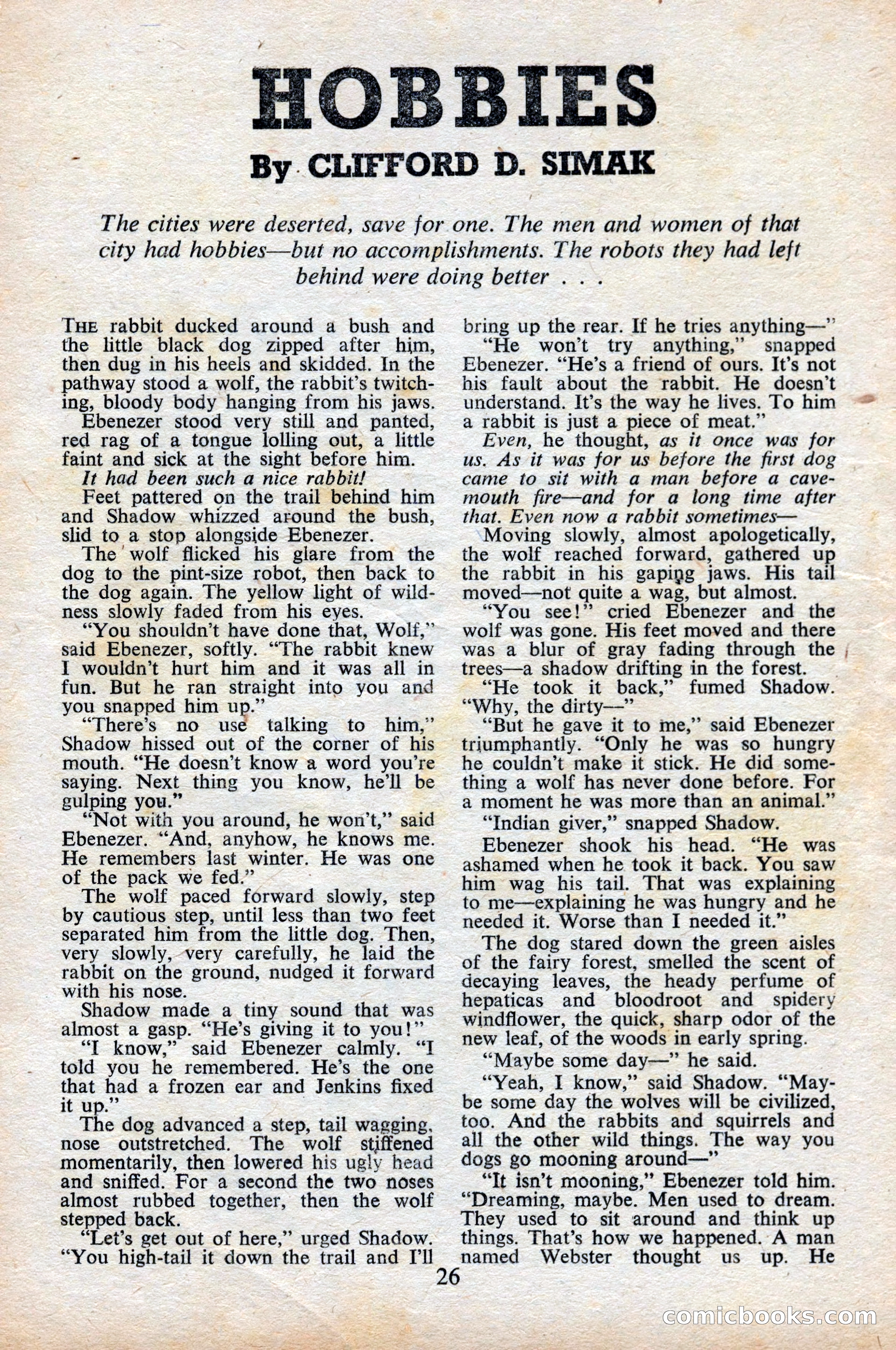 Astounding Science Fiction, British Edition, June 1947 — page 28 of 68