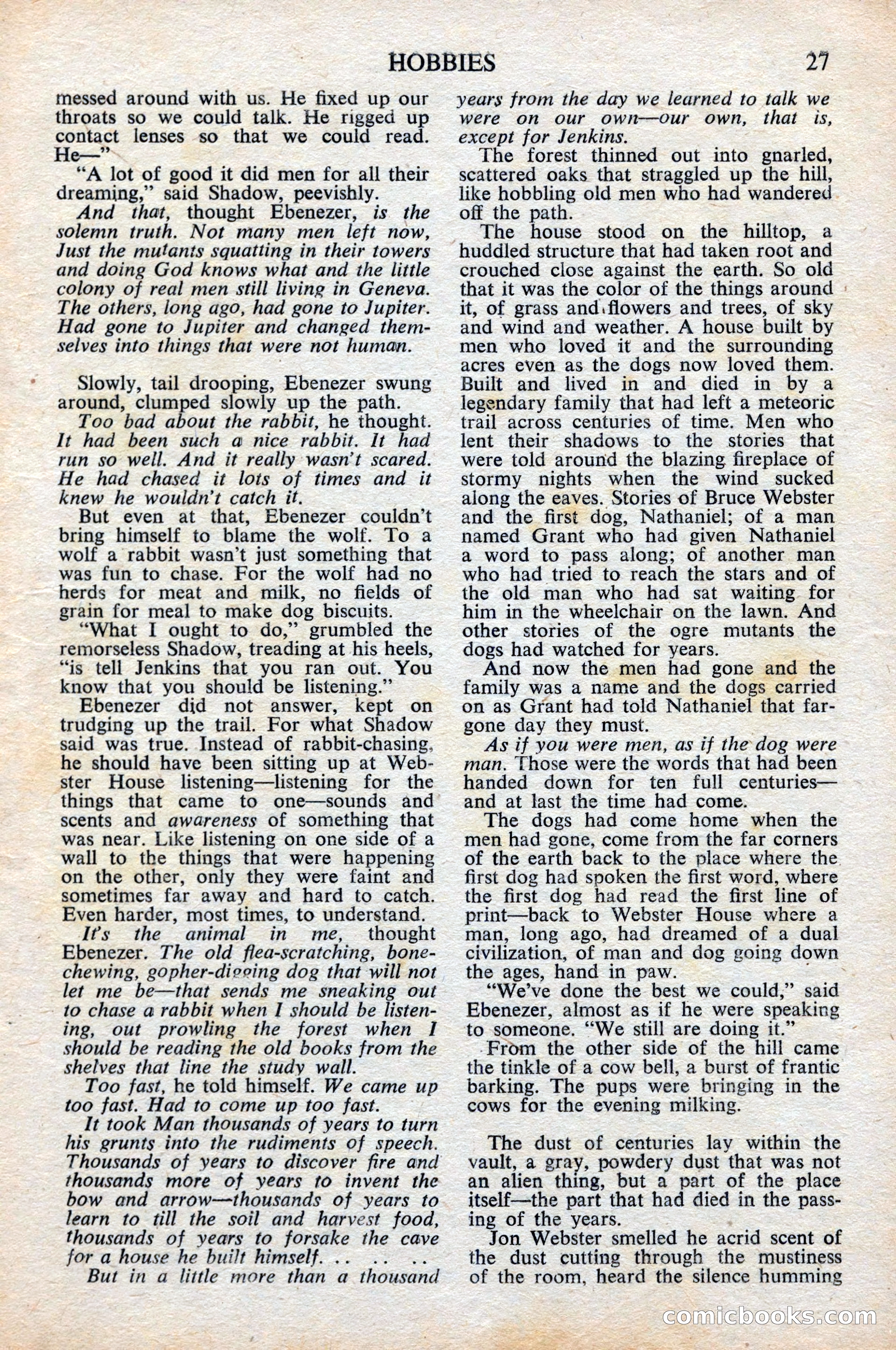 Astounding Science Fiction, British Edition, June 1947 — page 29 of 68