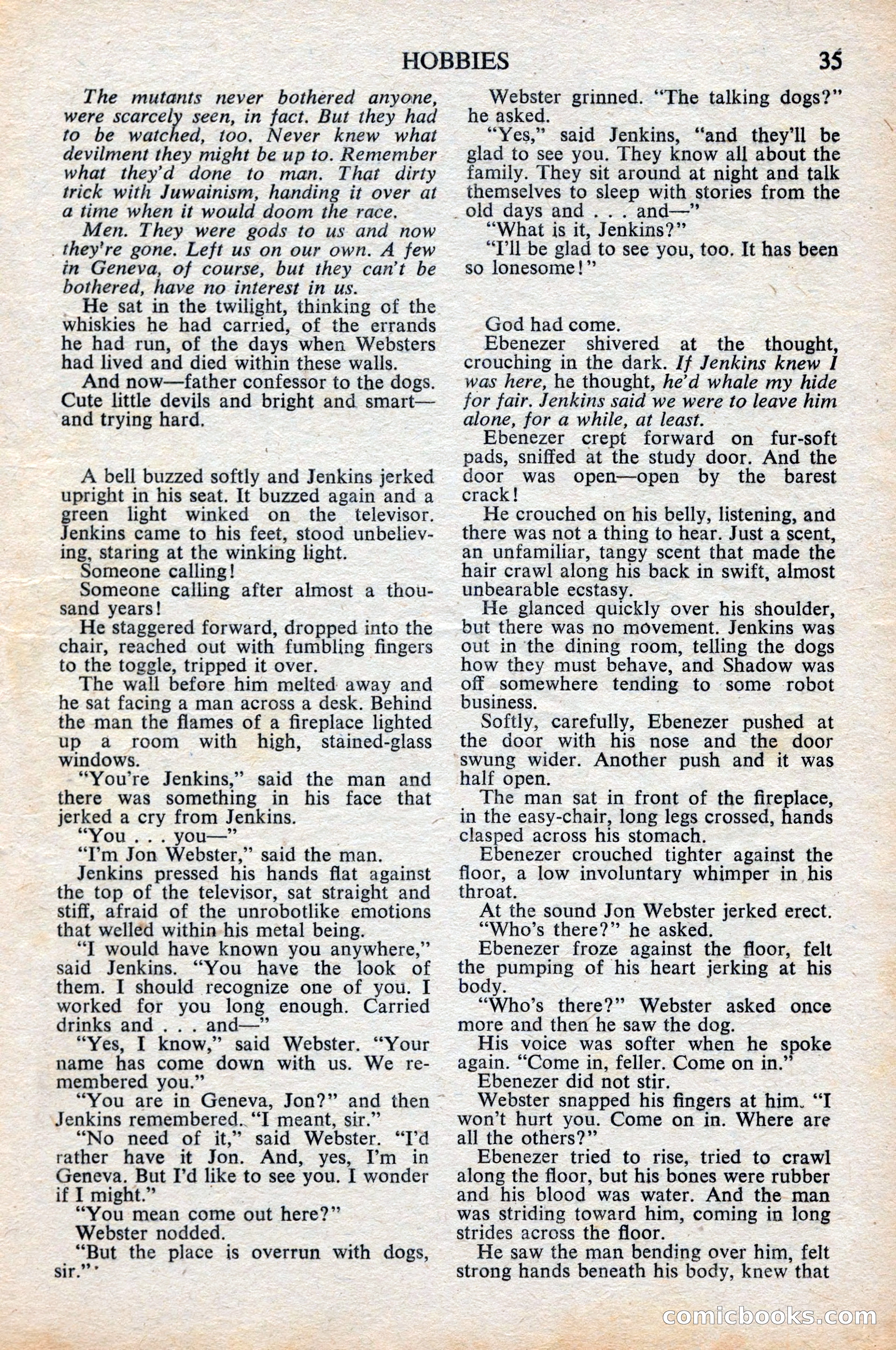 Astounding Science Fiction, British Edition, June 1947 — page 37 of 68