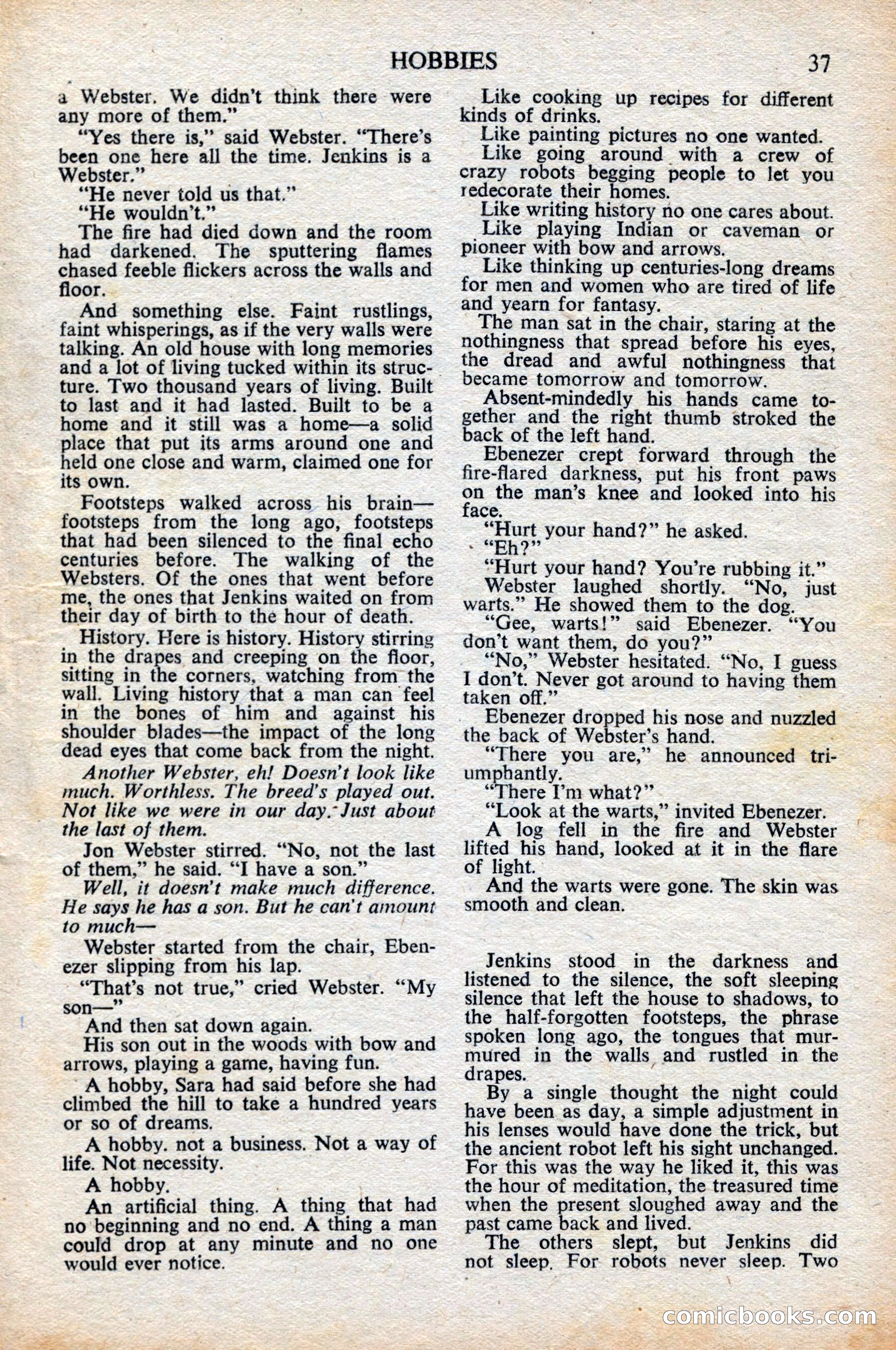 Astounding Science Fiction, British Edition, June 1947 — page 39 of 68
