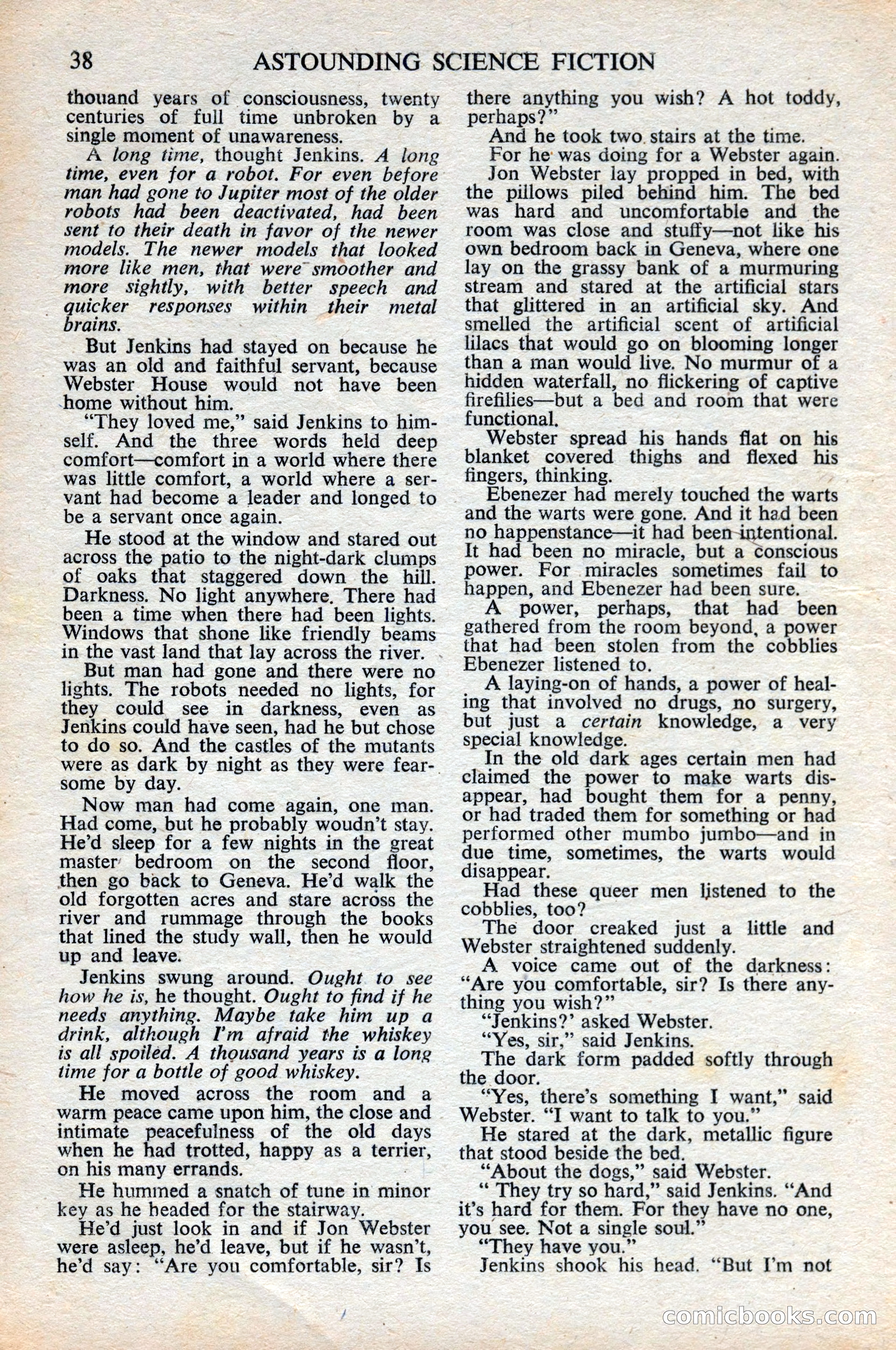 Astounding Science Fiction, British Edition, June 1947 — page 40 of 68