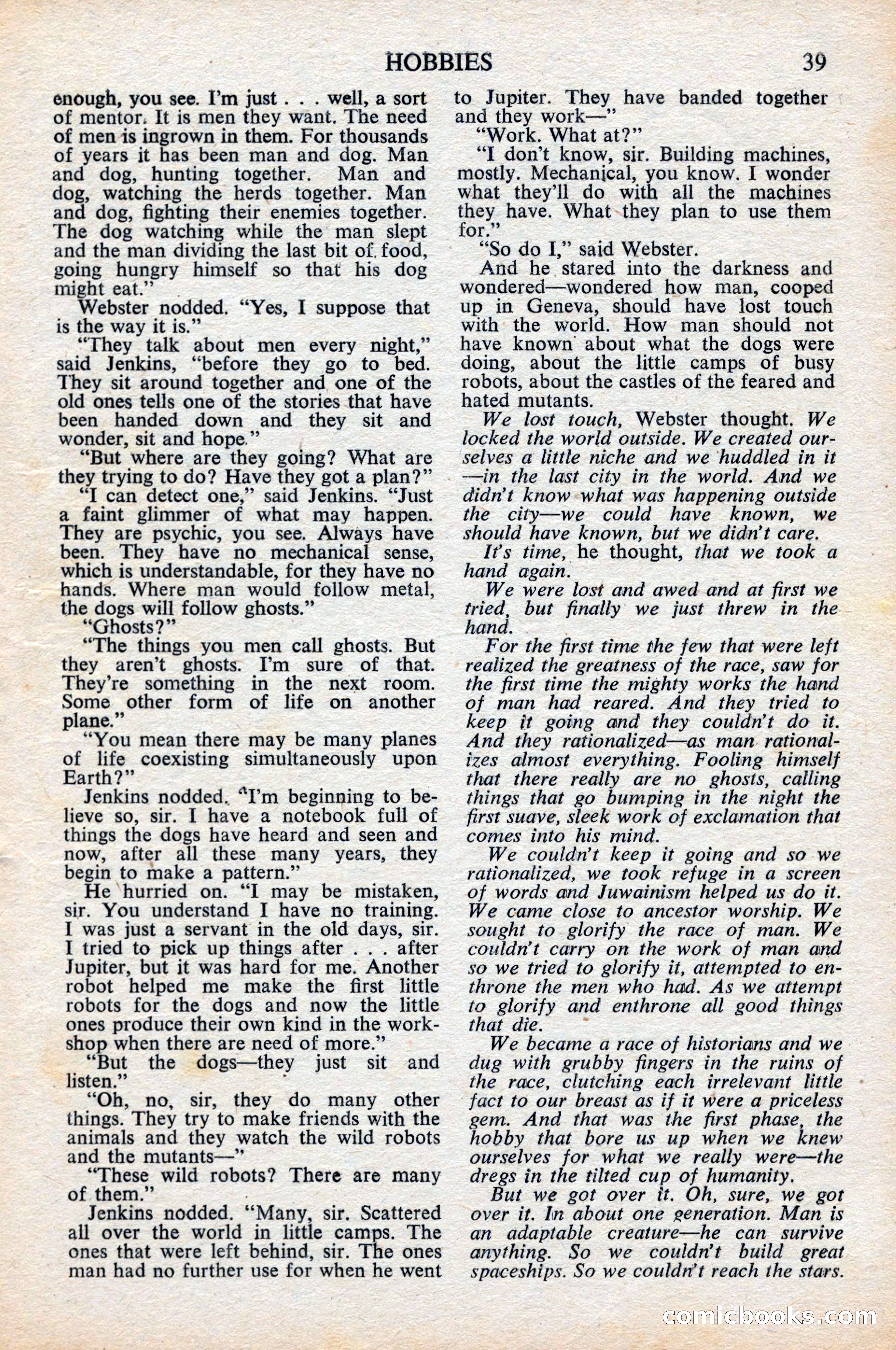 Astounding Science Fiction, British Edition, June 1947 — page 41 of 68