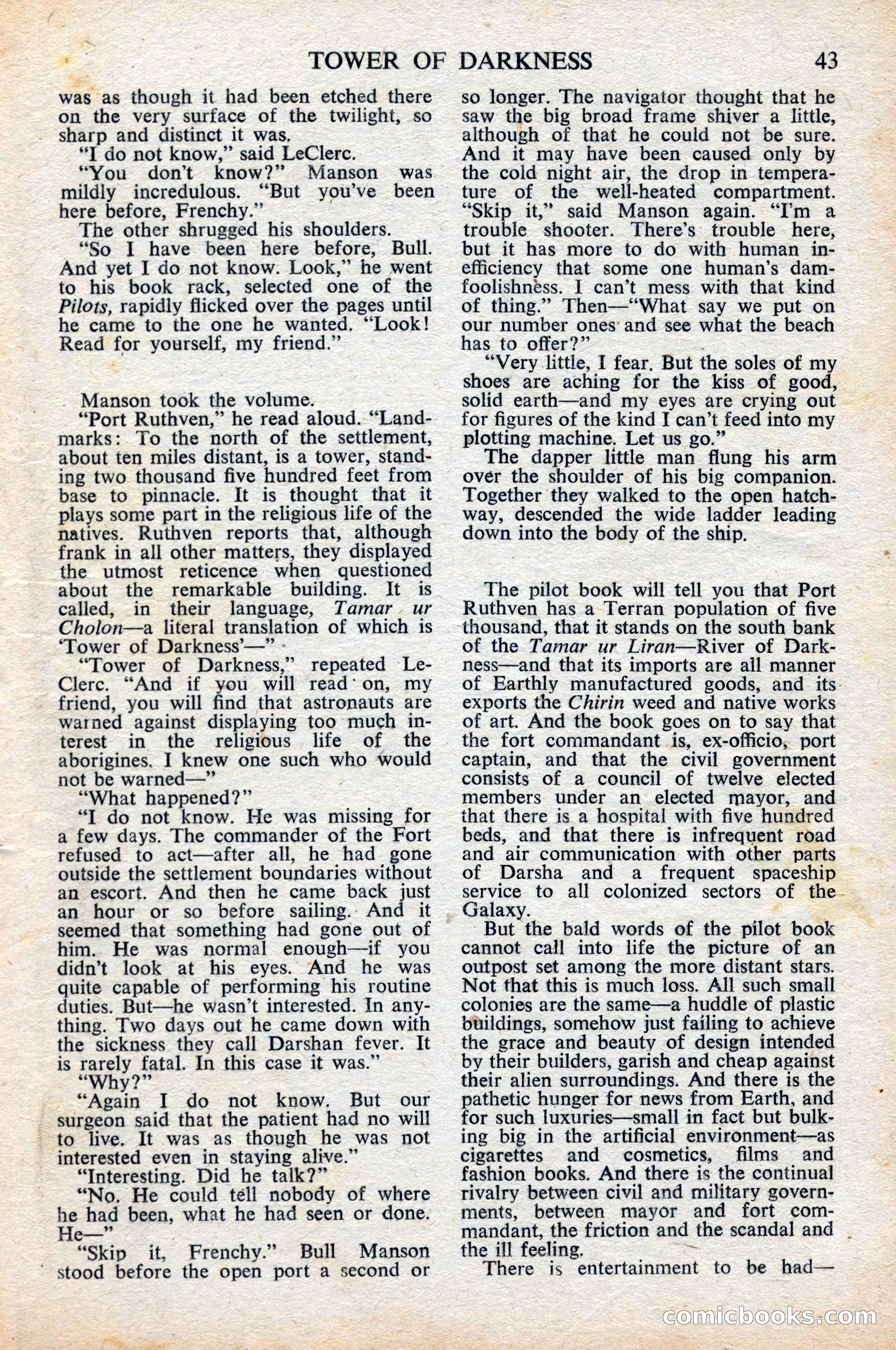 Astounding Science Fiction, British Edition, June 1947 — page 45 of 68