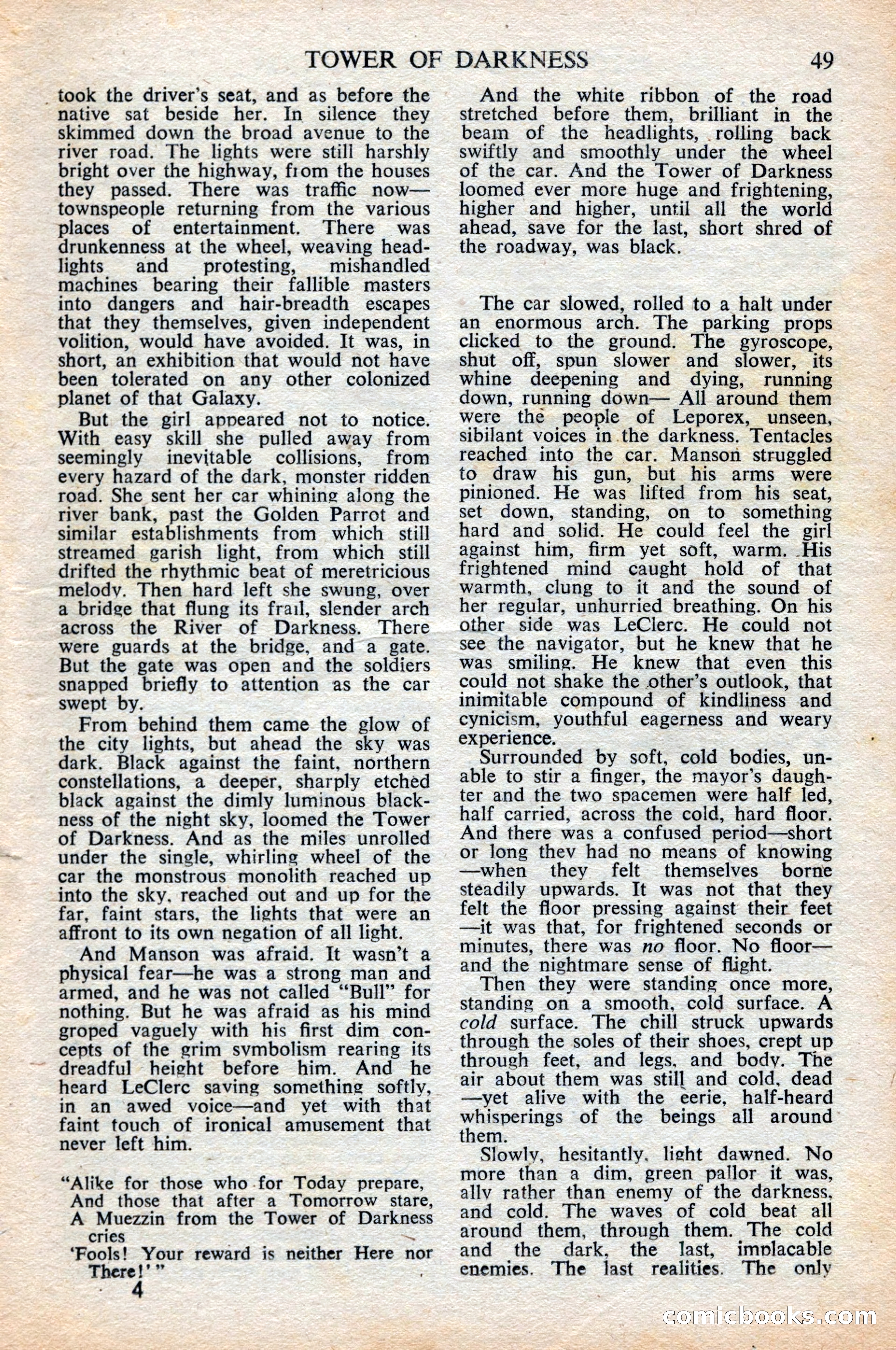 Astounding Science Fiction, British Edition, June 1947 — page 49 of 68