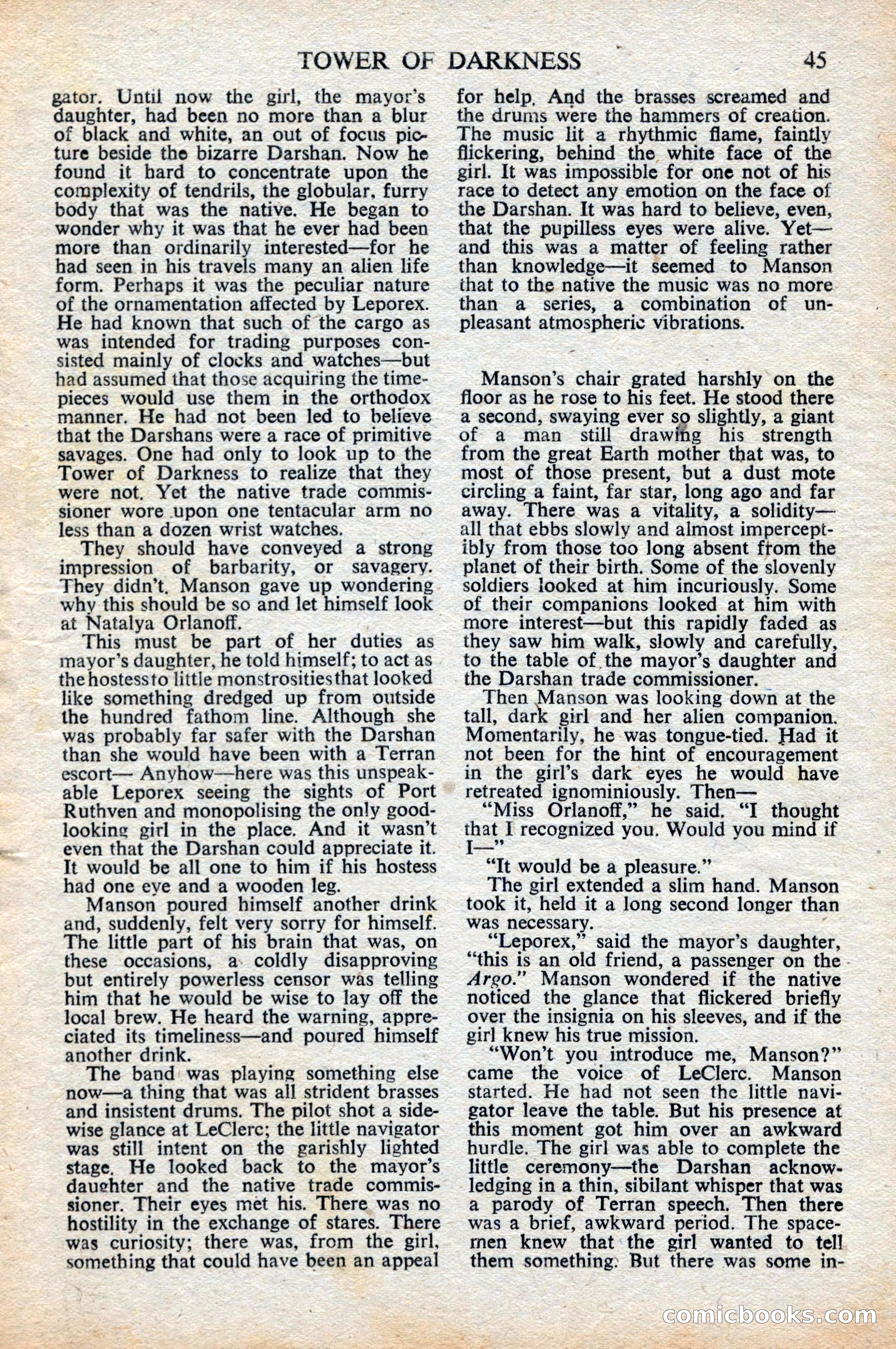 Astounding Science Fiction, British Edition, June 1947 — page 51 of 68