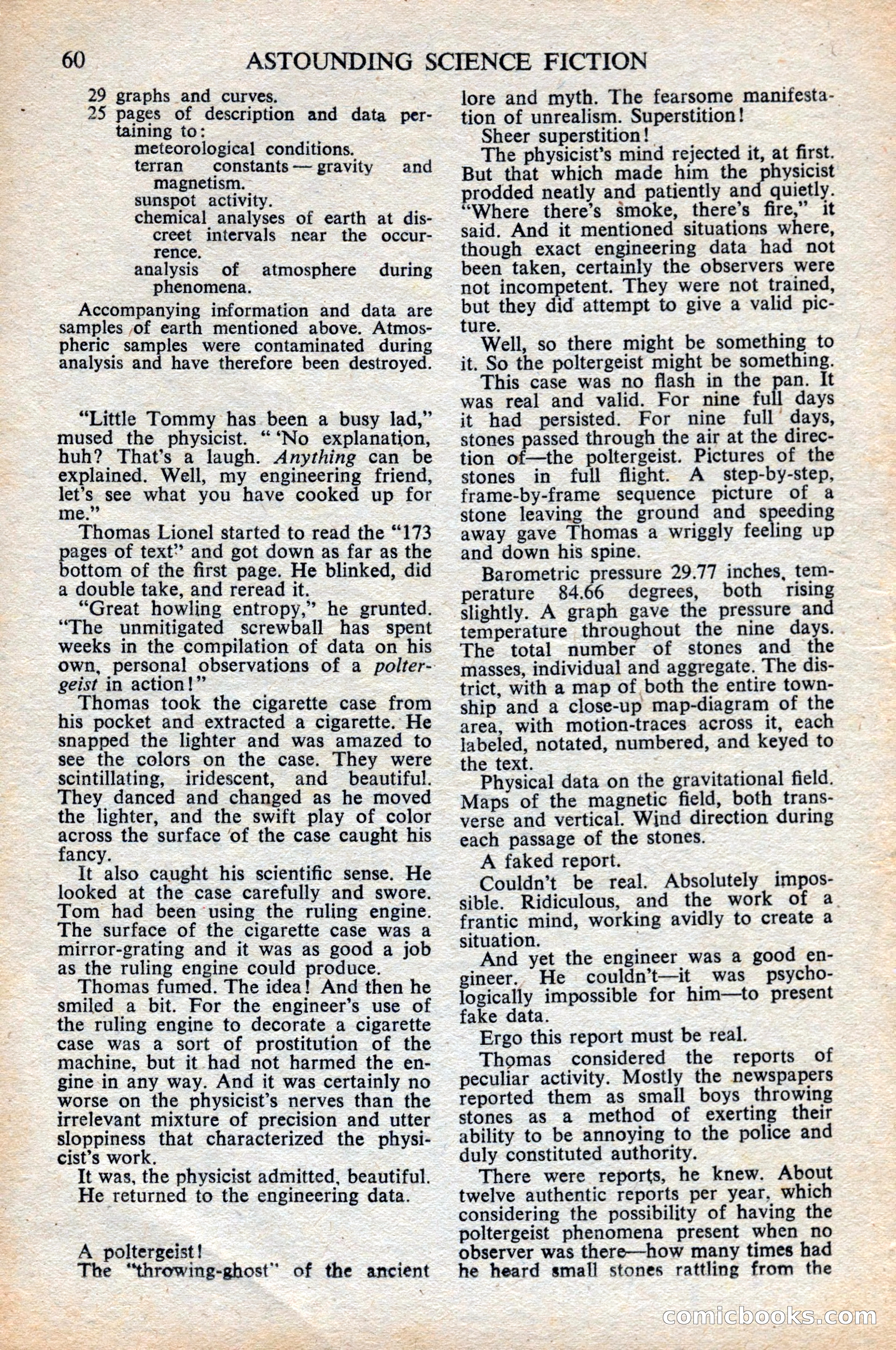 Astounding Science Fiction, British Edition, June 1947 — page 62 of 68