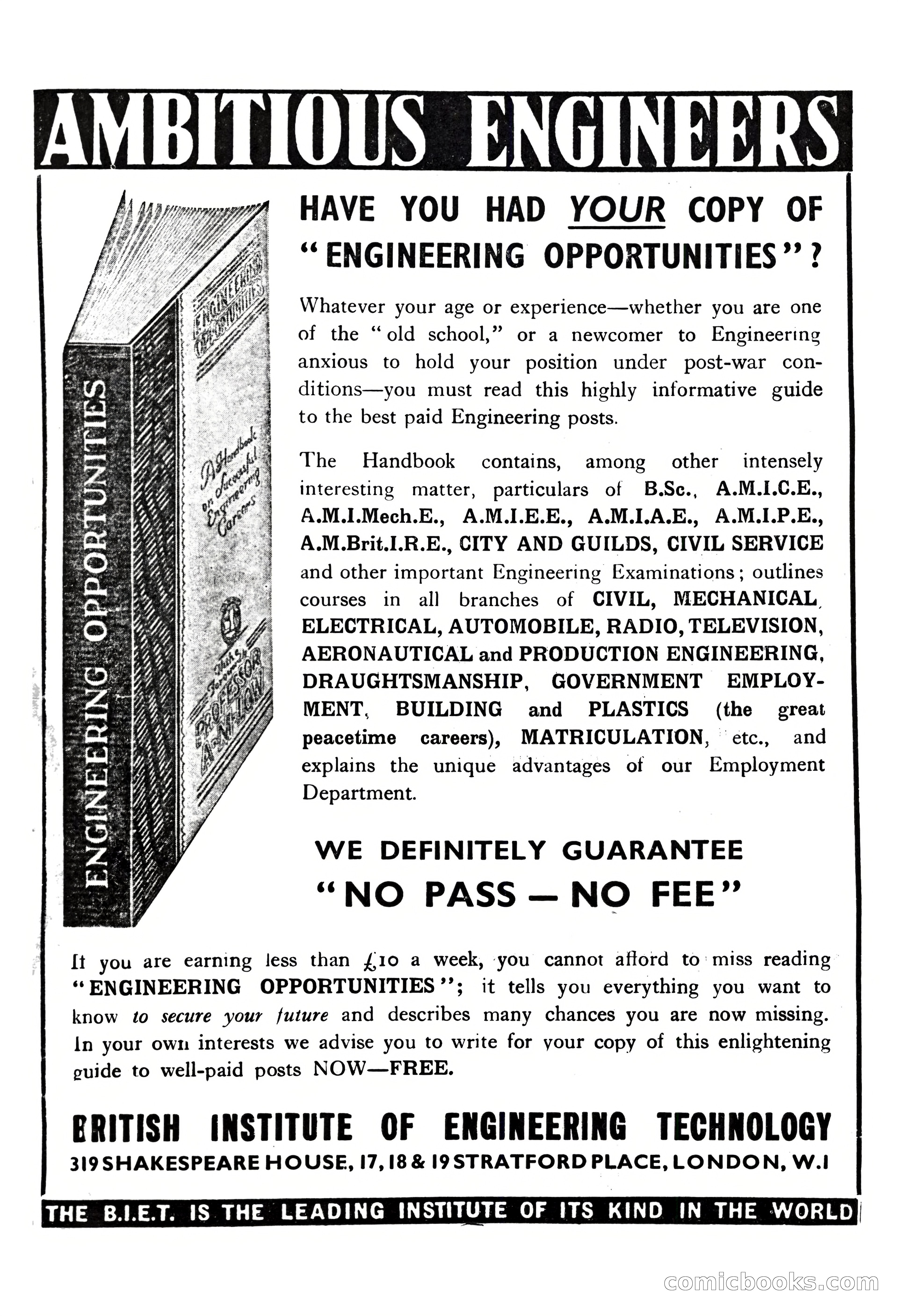 Astounding Science Fiction, British Edition, June 1947 — page 67 of 68
