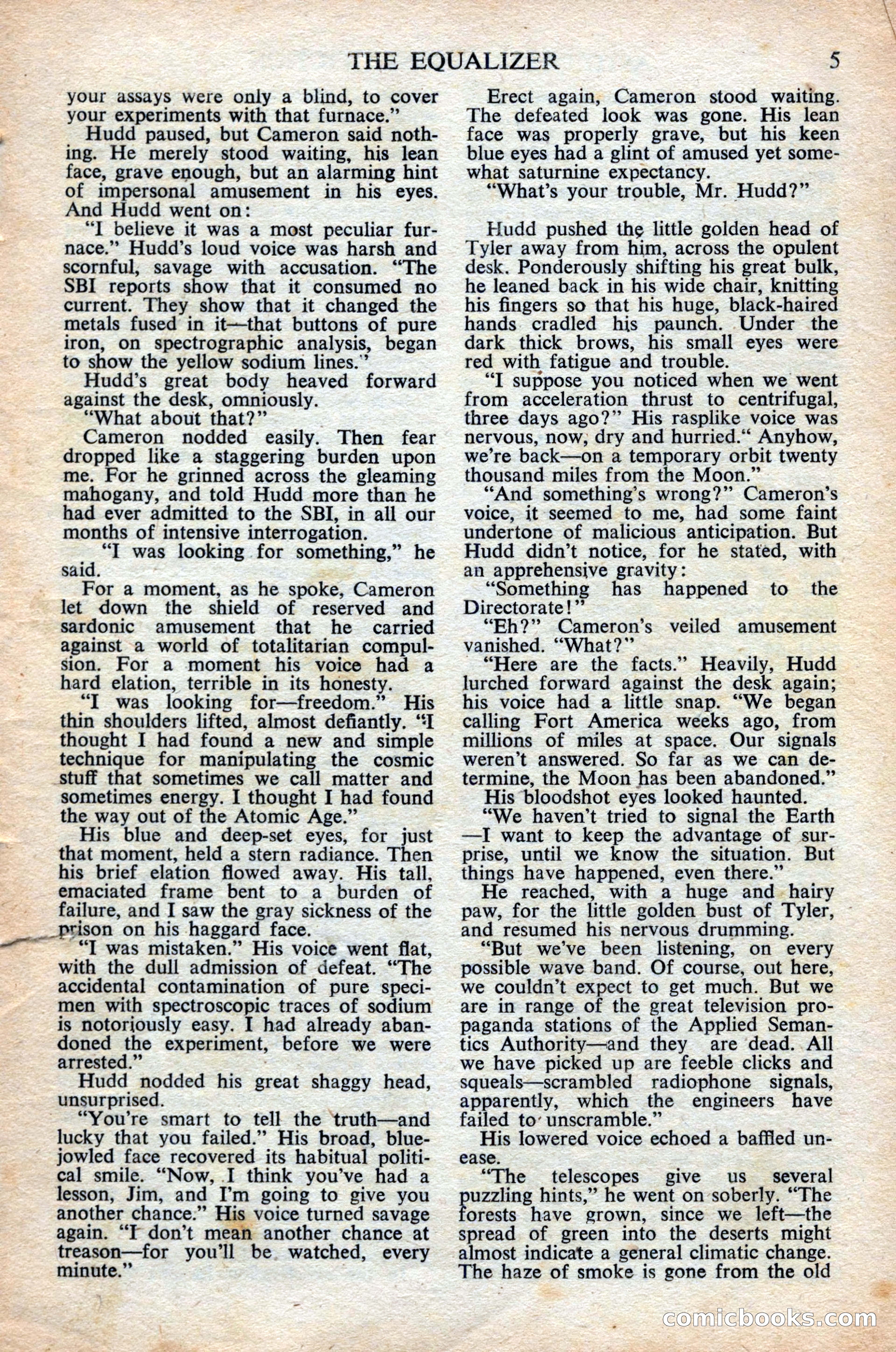 Astounding Science Fiction (British Edition) — page 7 of 68
