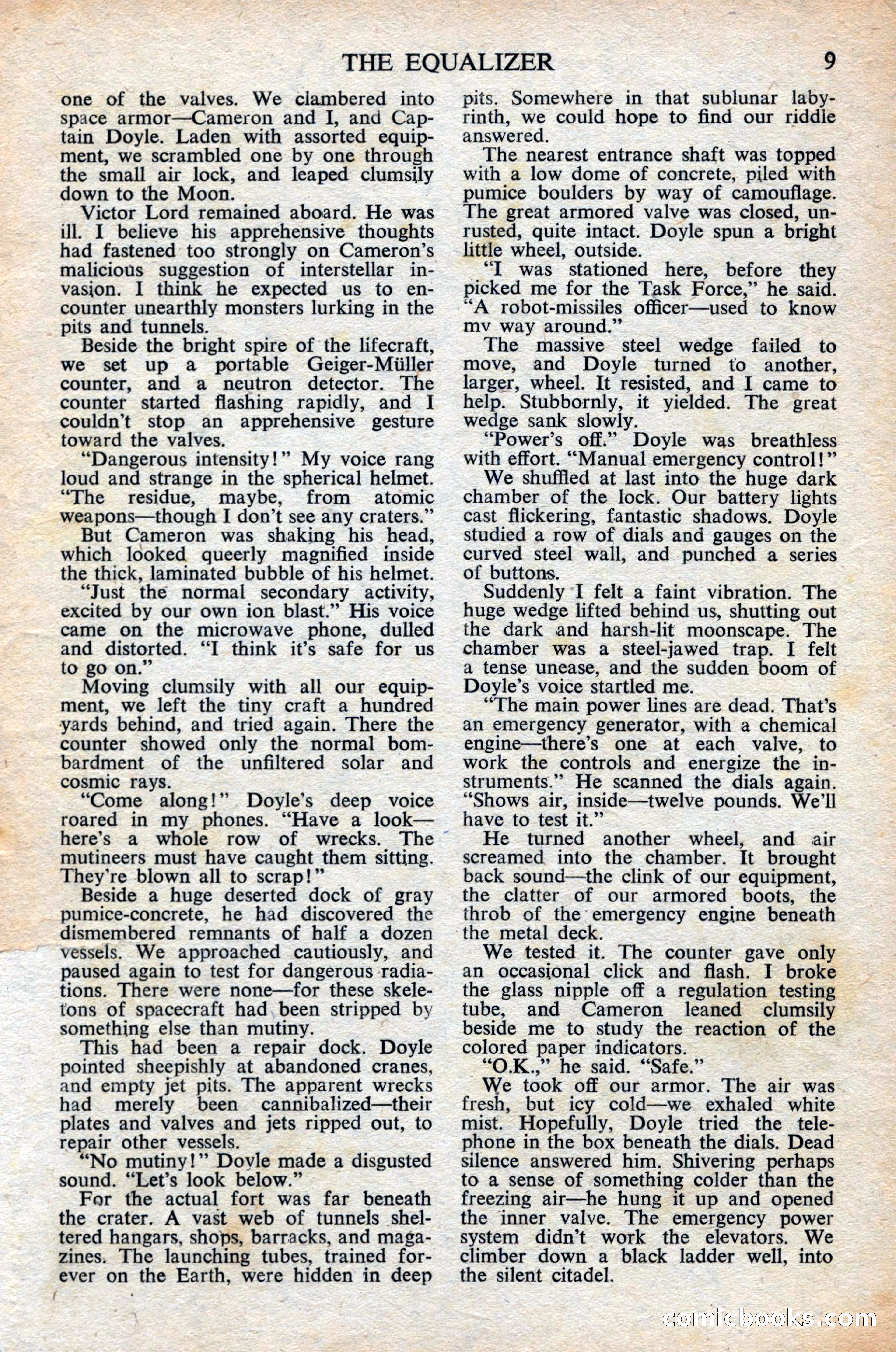 Astounding Science Fiction (British Edition) — page 11 of 68