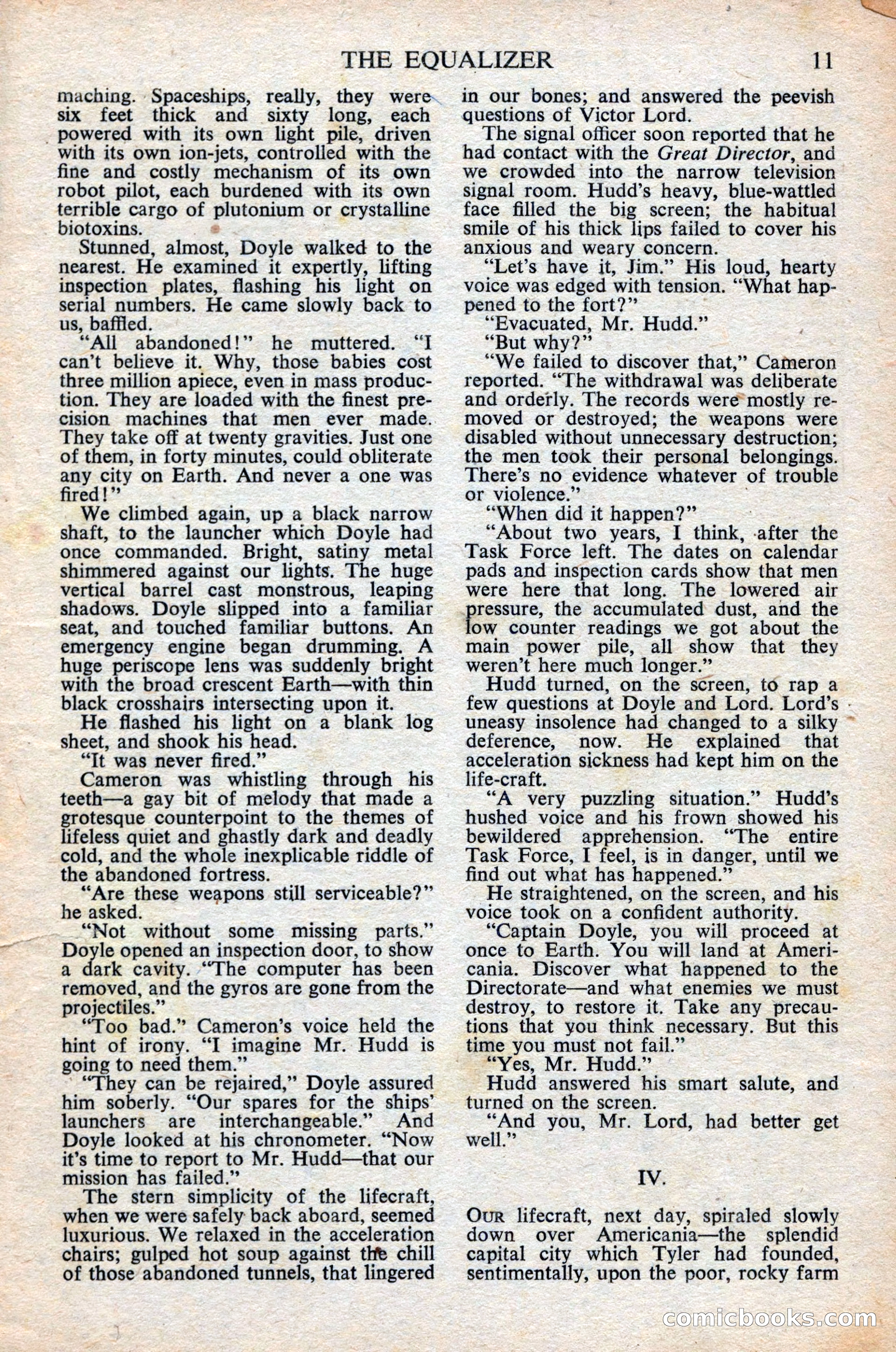 Astounding Science Fiction (British Edition) — page 13 of 68