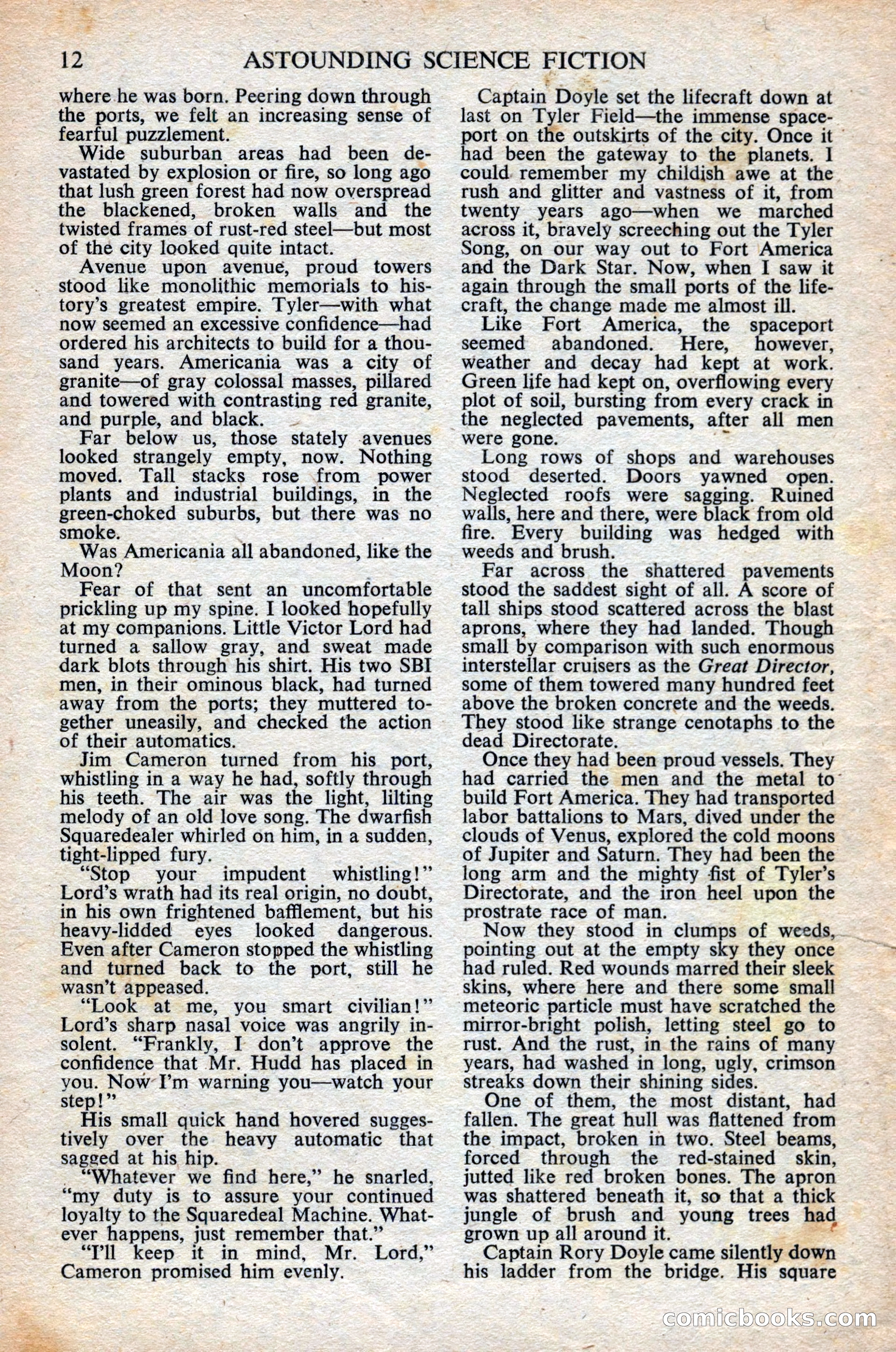 Astounding Science Fiction (British Edition) — page 14 of 68
