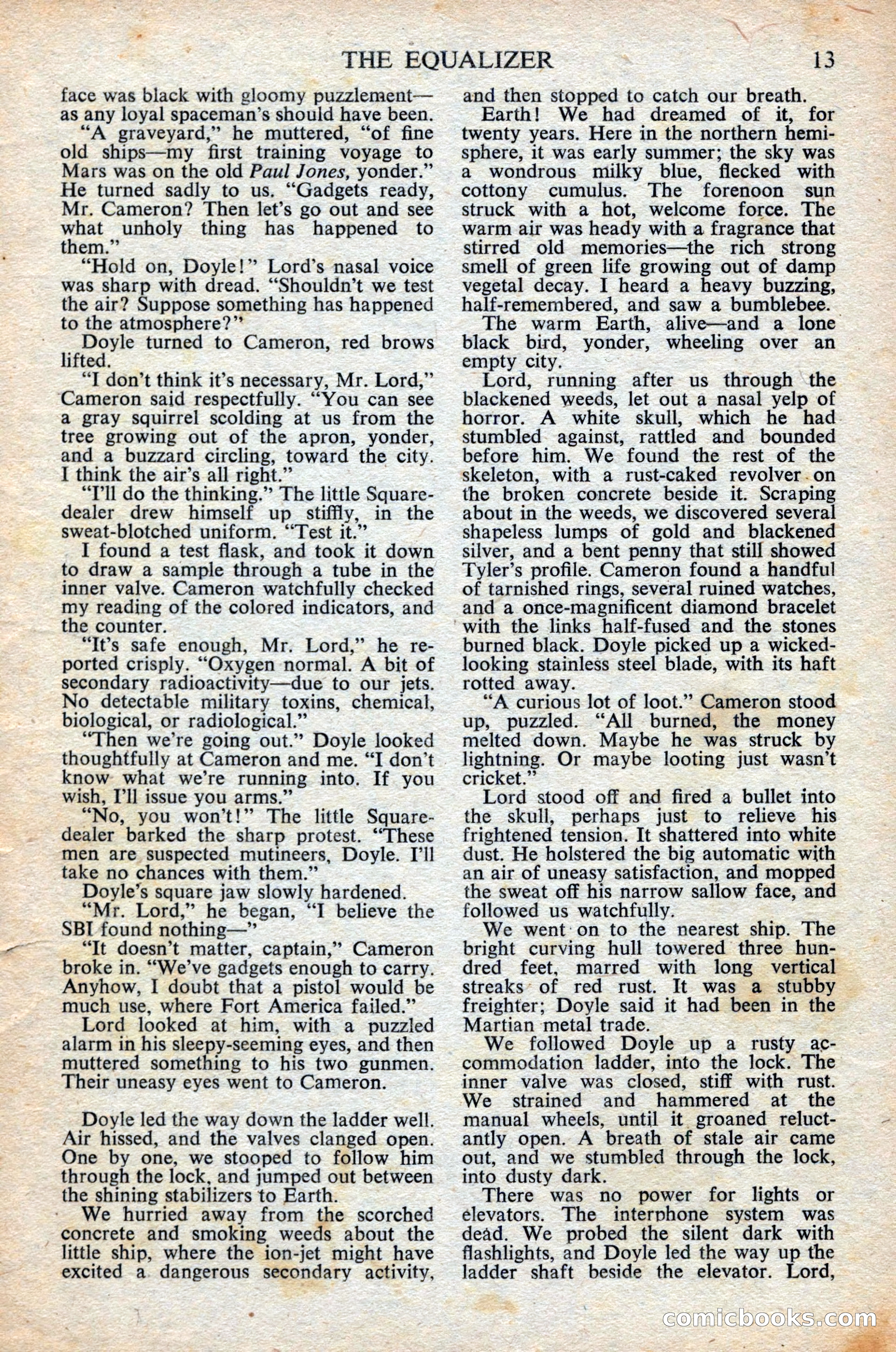 Astounding Science Fiction (British Edition) — page 15 of 68