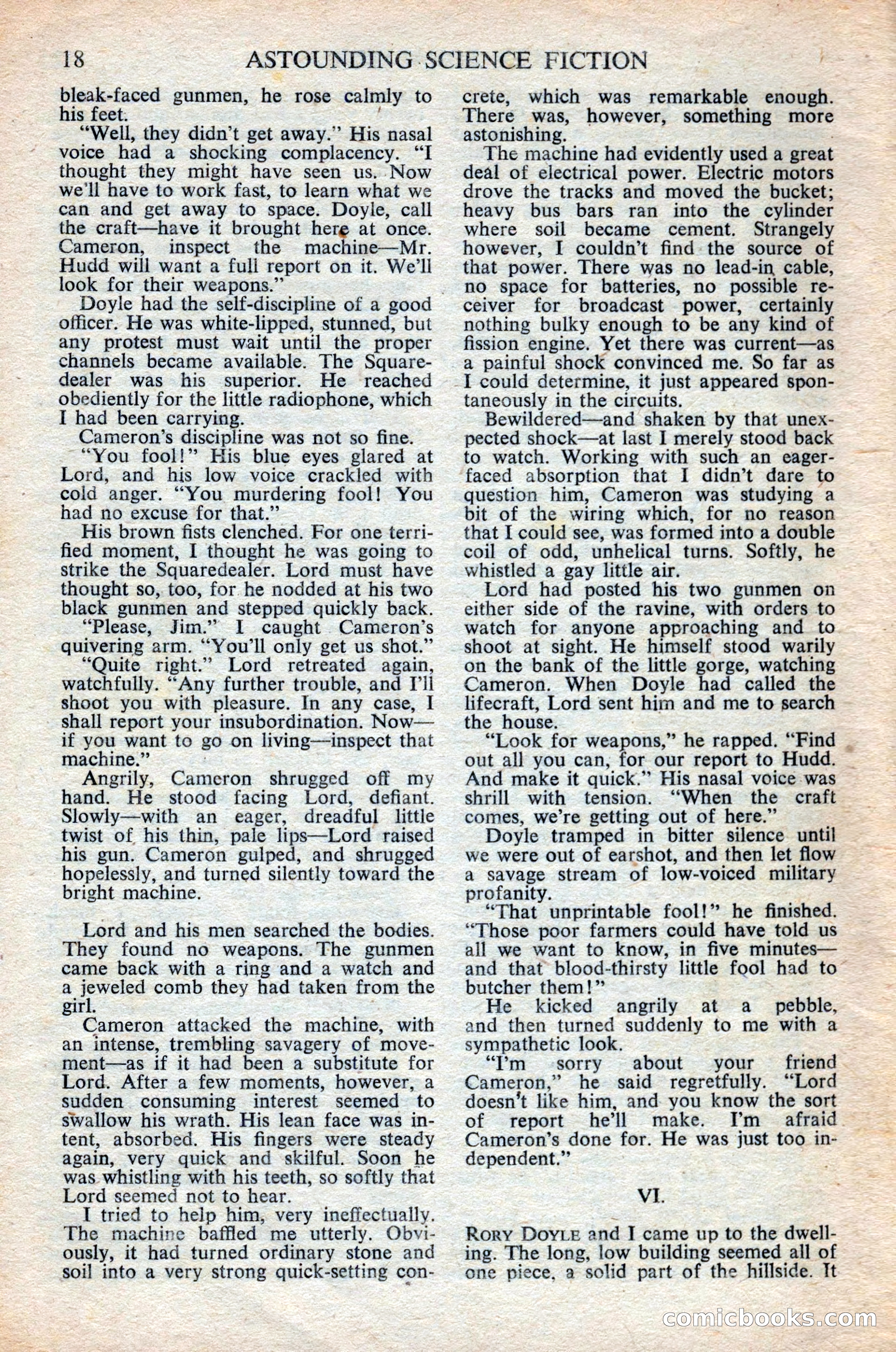 Astounding Science Fiction (British Edition) — page 20 of 68