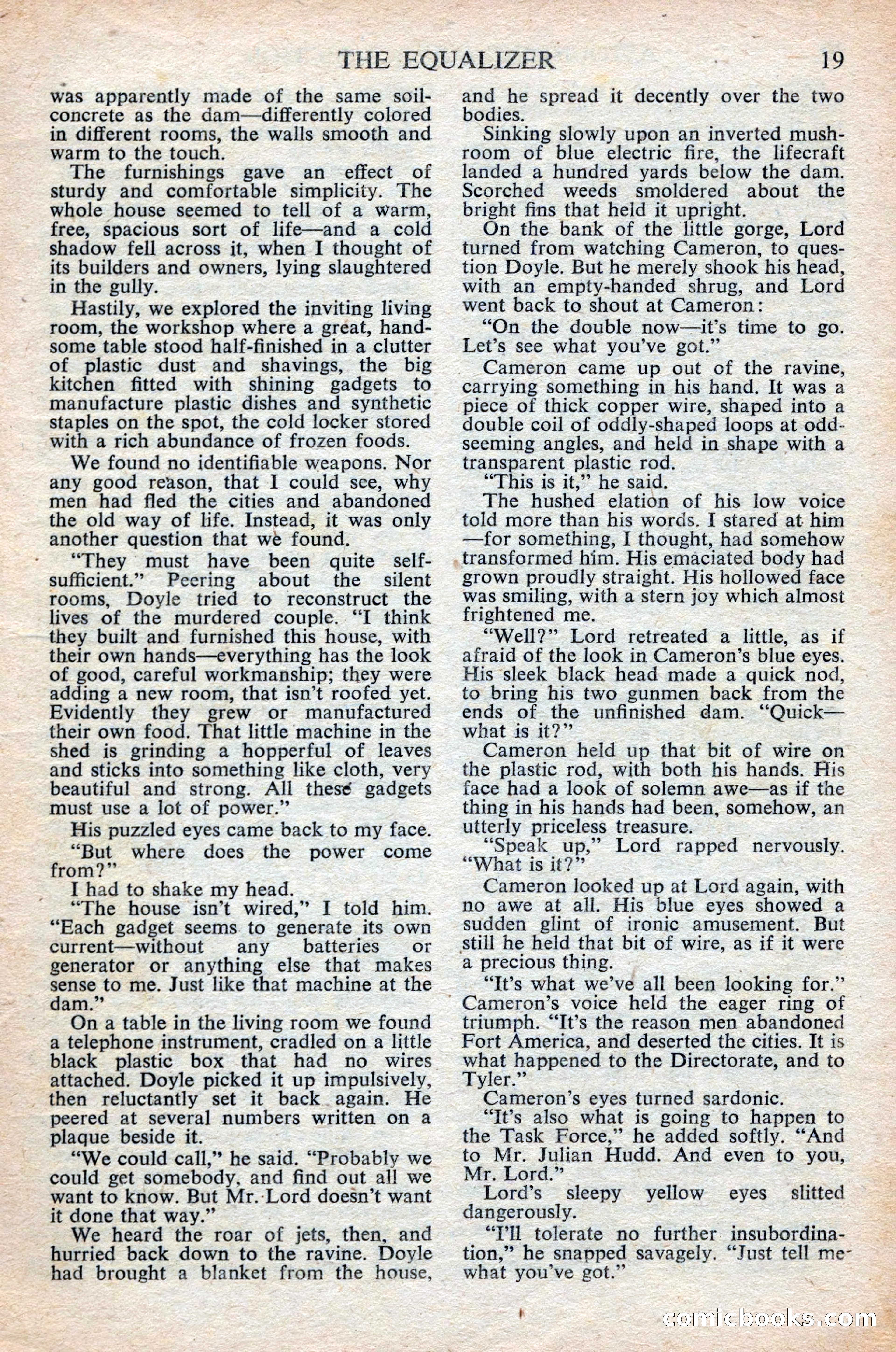 Astounding Science Fiction (British Edition) — page 21 of 68