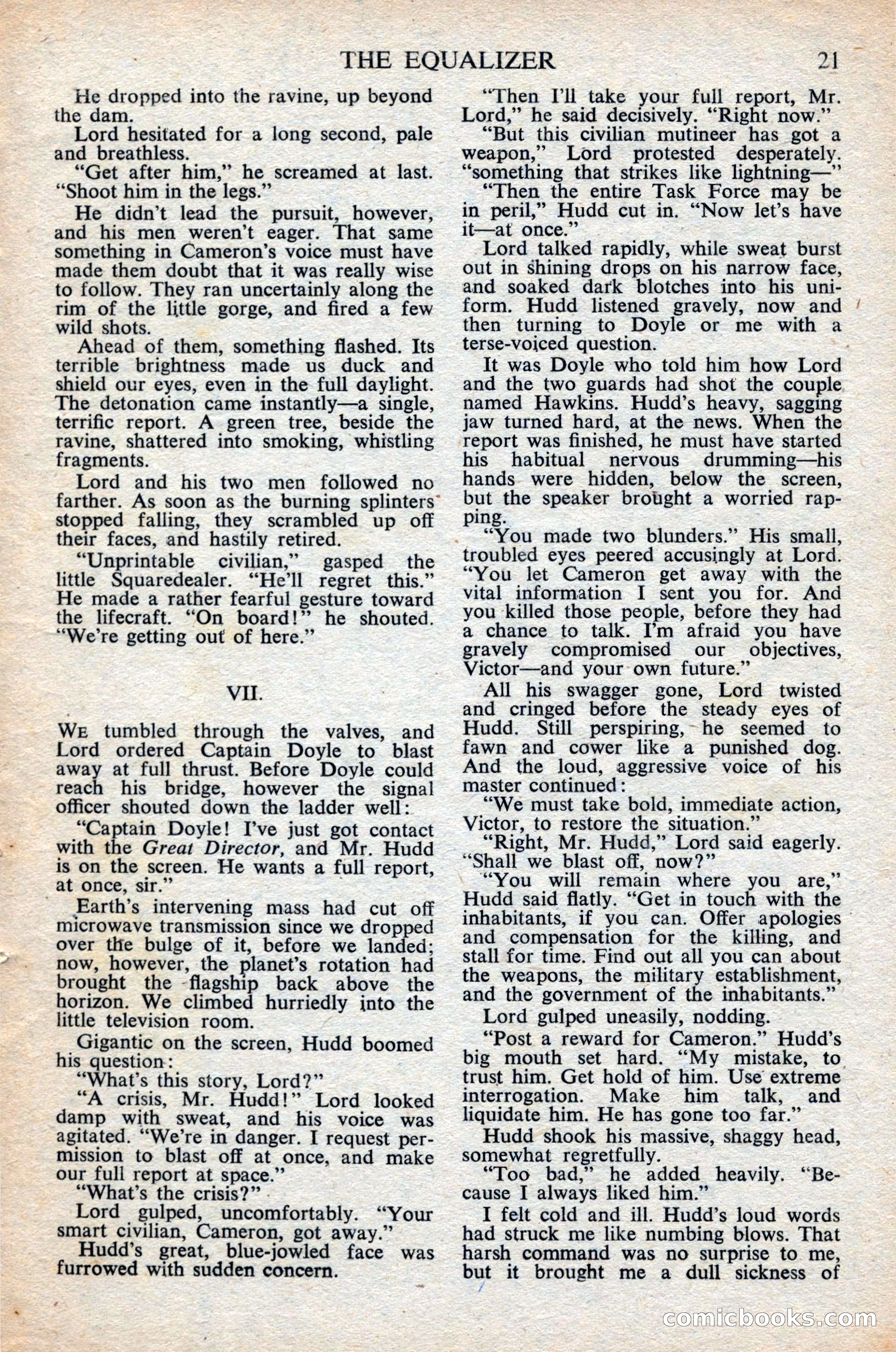 Astounding Science Fiction (British Edition) — page 23 of 68