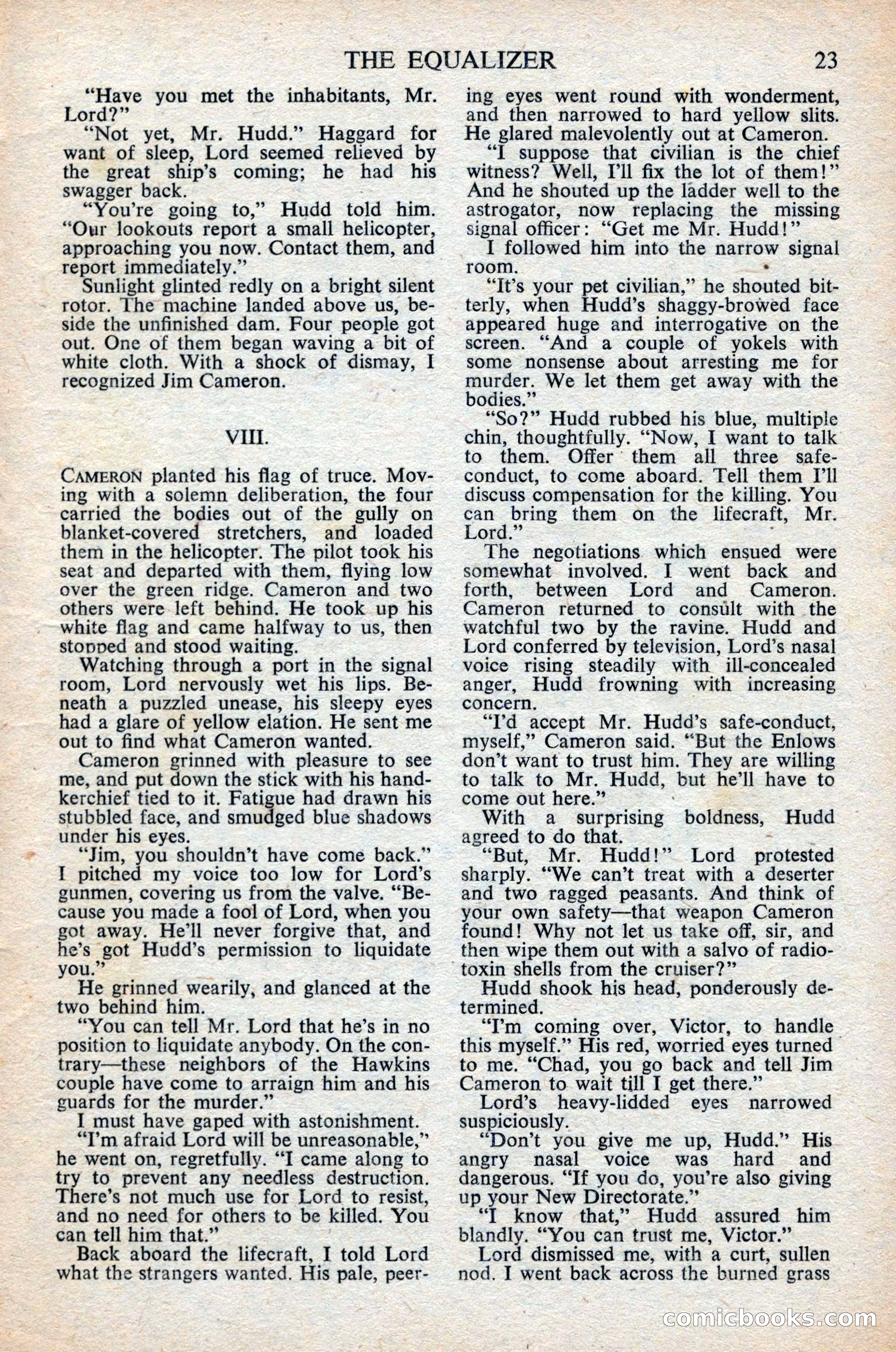 Astounding Science Fiction (British Edition) — page 25 of 68
