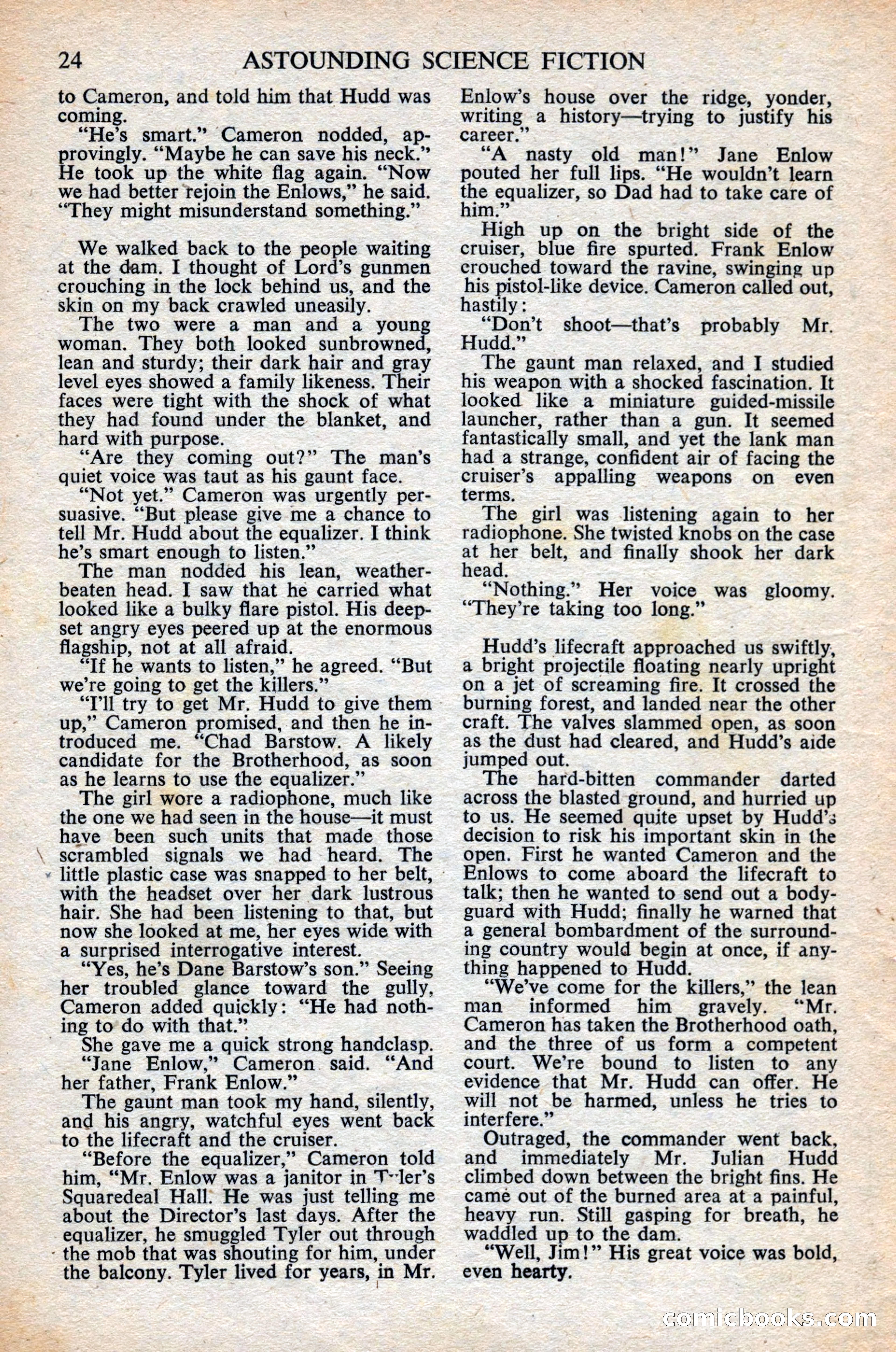Astounding Science Fiction (British Edition) — page 26 of 68