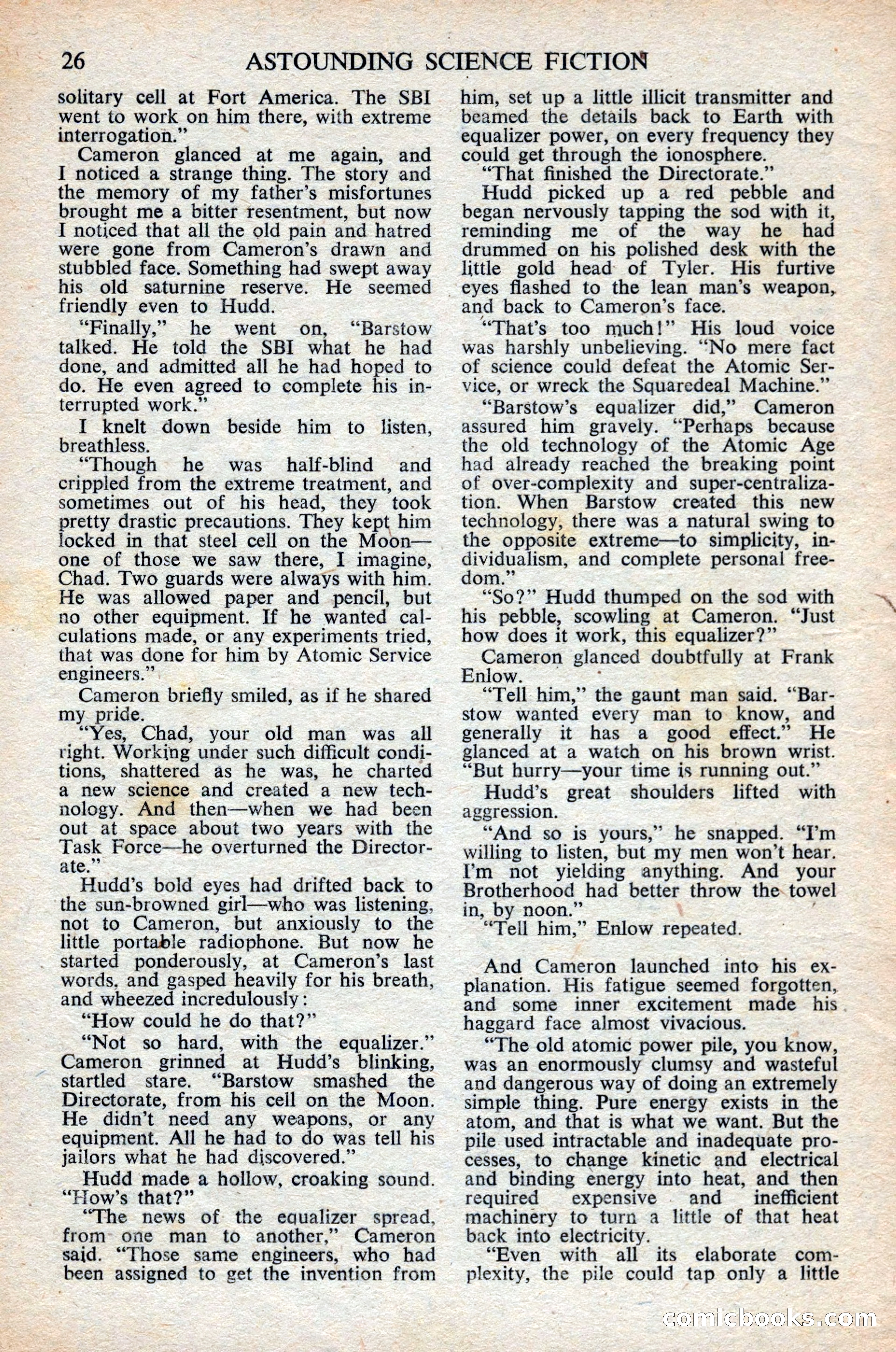 Astounding Science Fiction (British Edition) — page 28 of 68