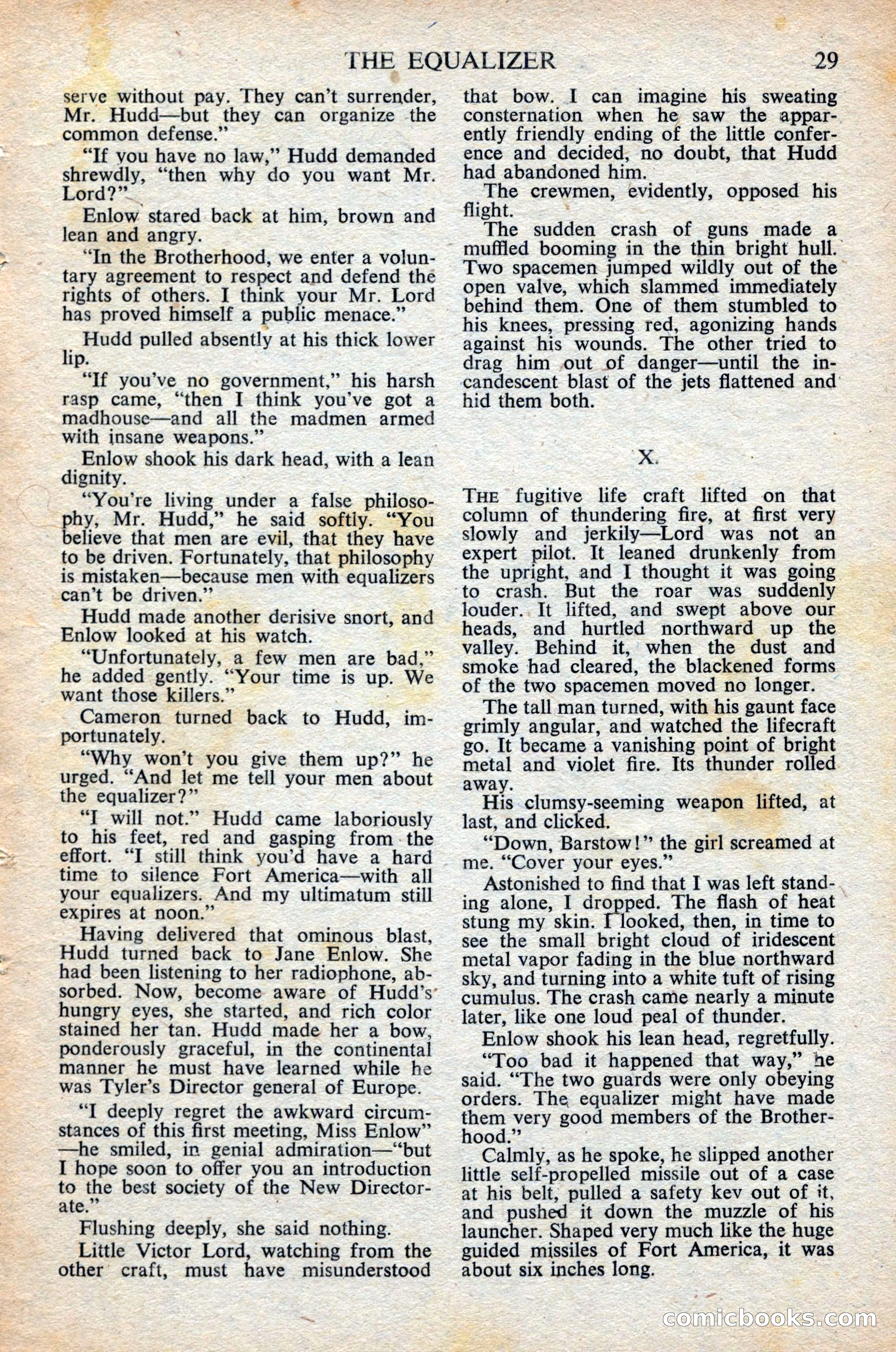 Astounding Science Fiction (British Edition) — page 31 of 68