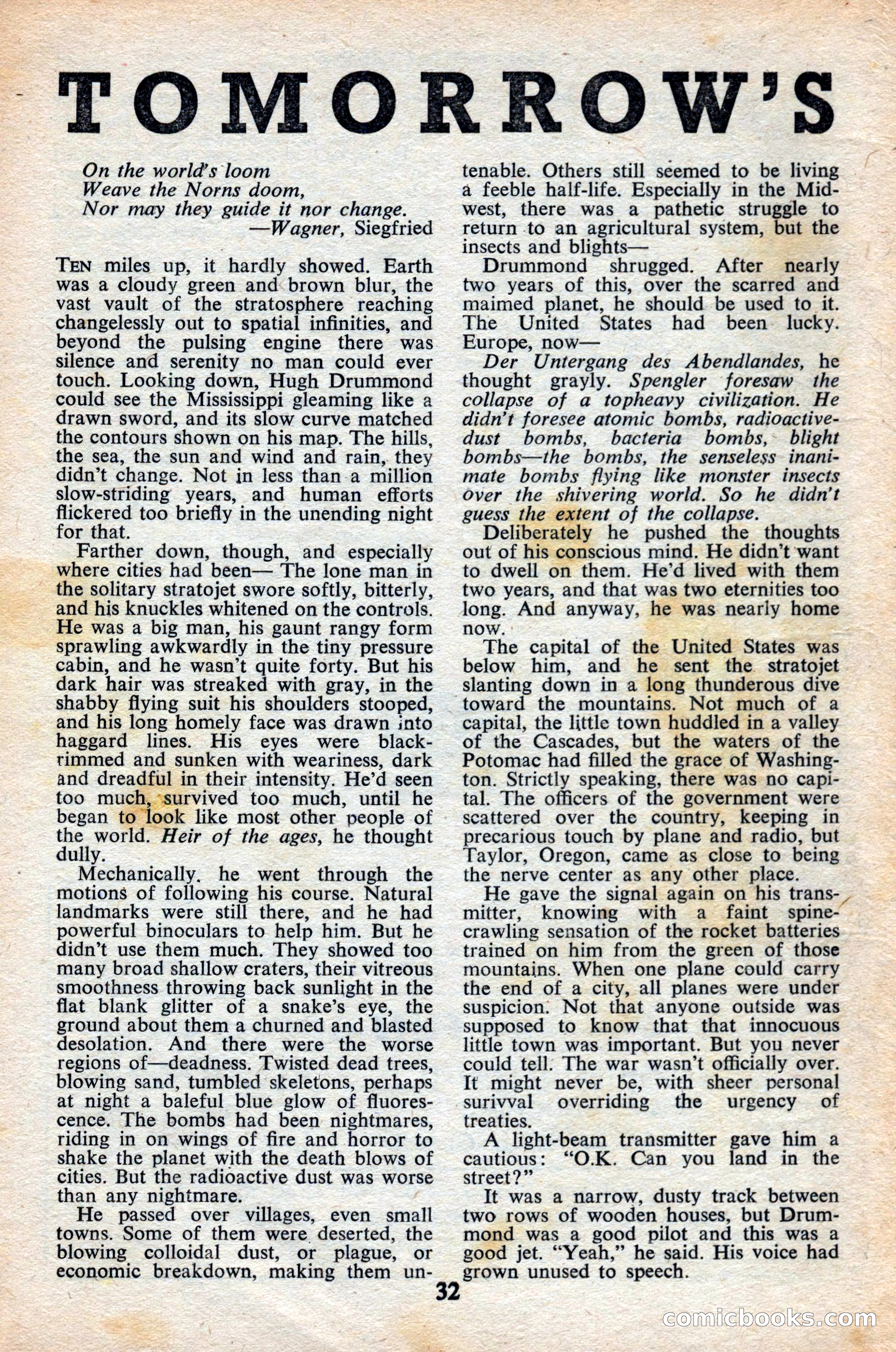 Astounding Science Fiction (British Edition) — page 34 of 68