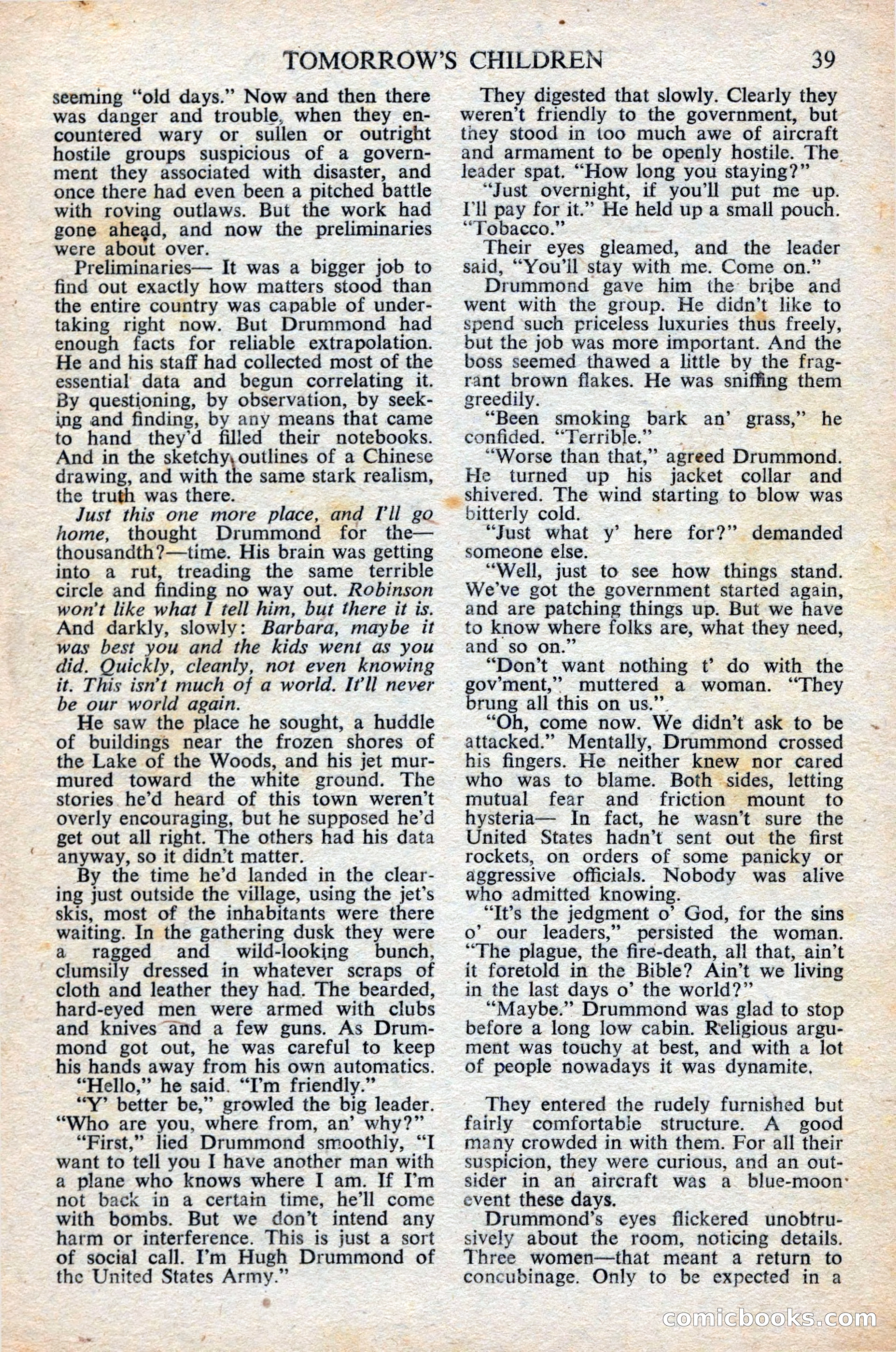 Astounding Science Fiction (British Edition) — page 41 of 68