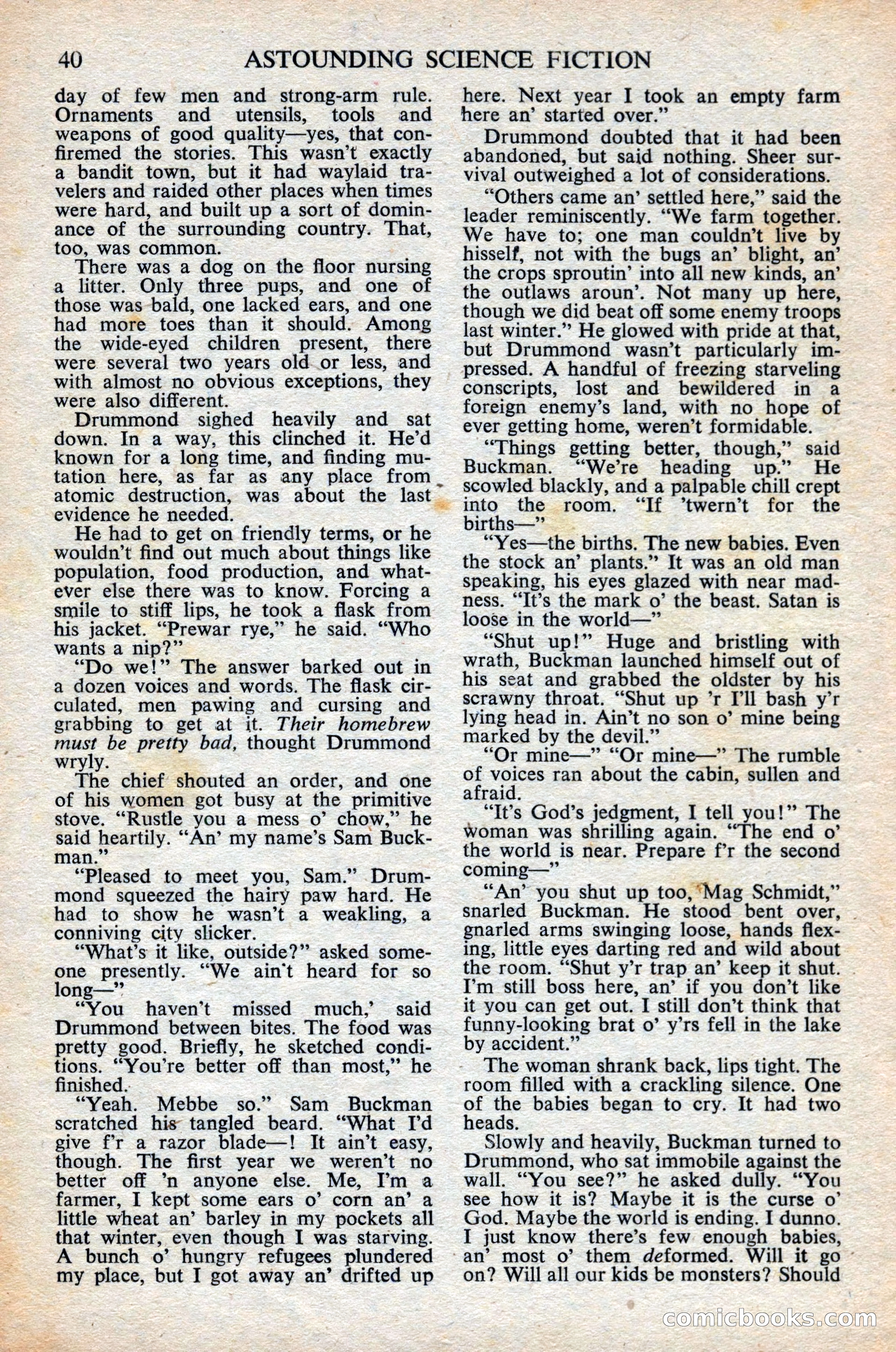 Astounding Science Fiction (British Edition) — page 42 of 68