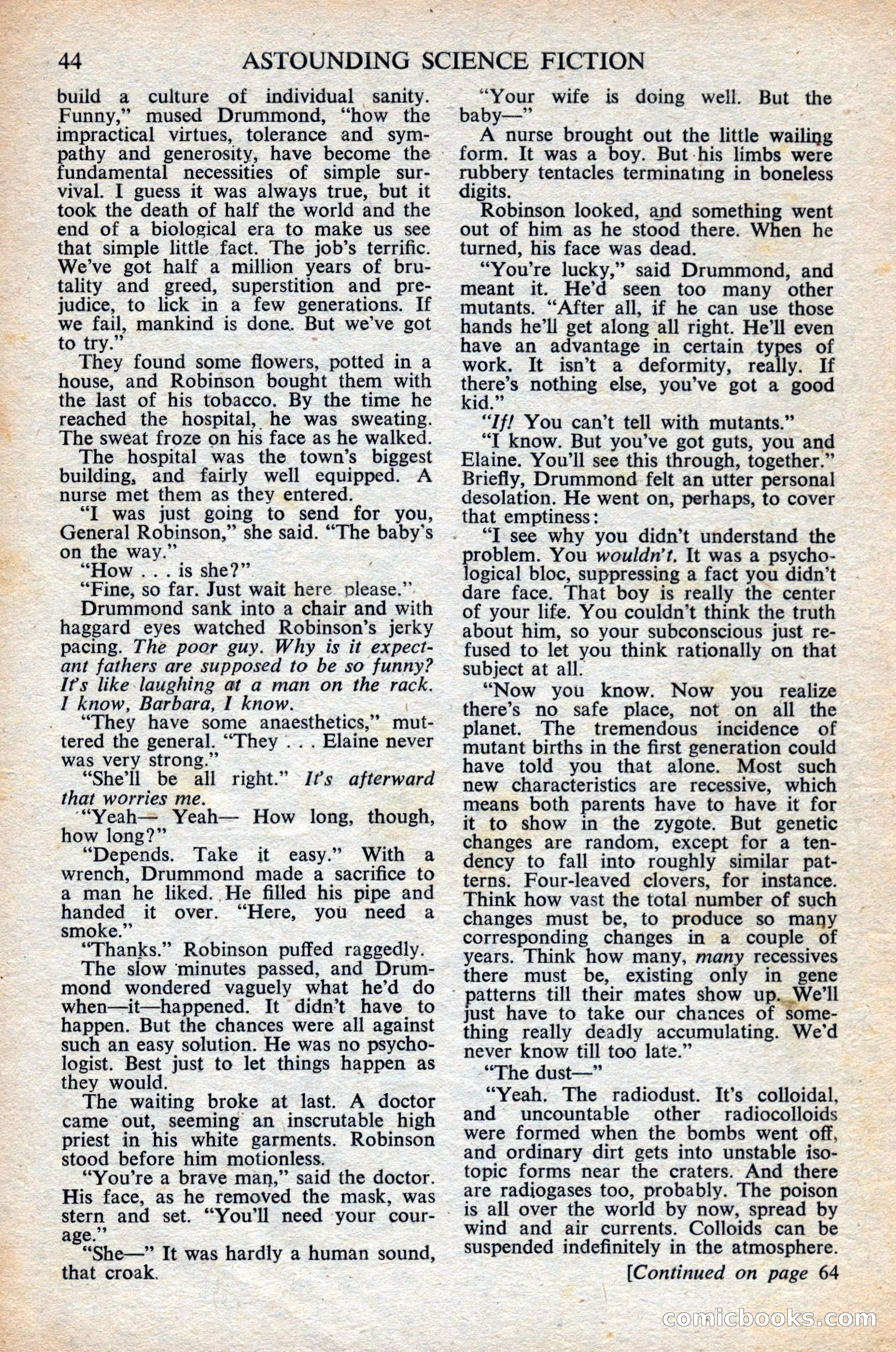 Astounding Science Fiction (British Edition) — page 46 of 68