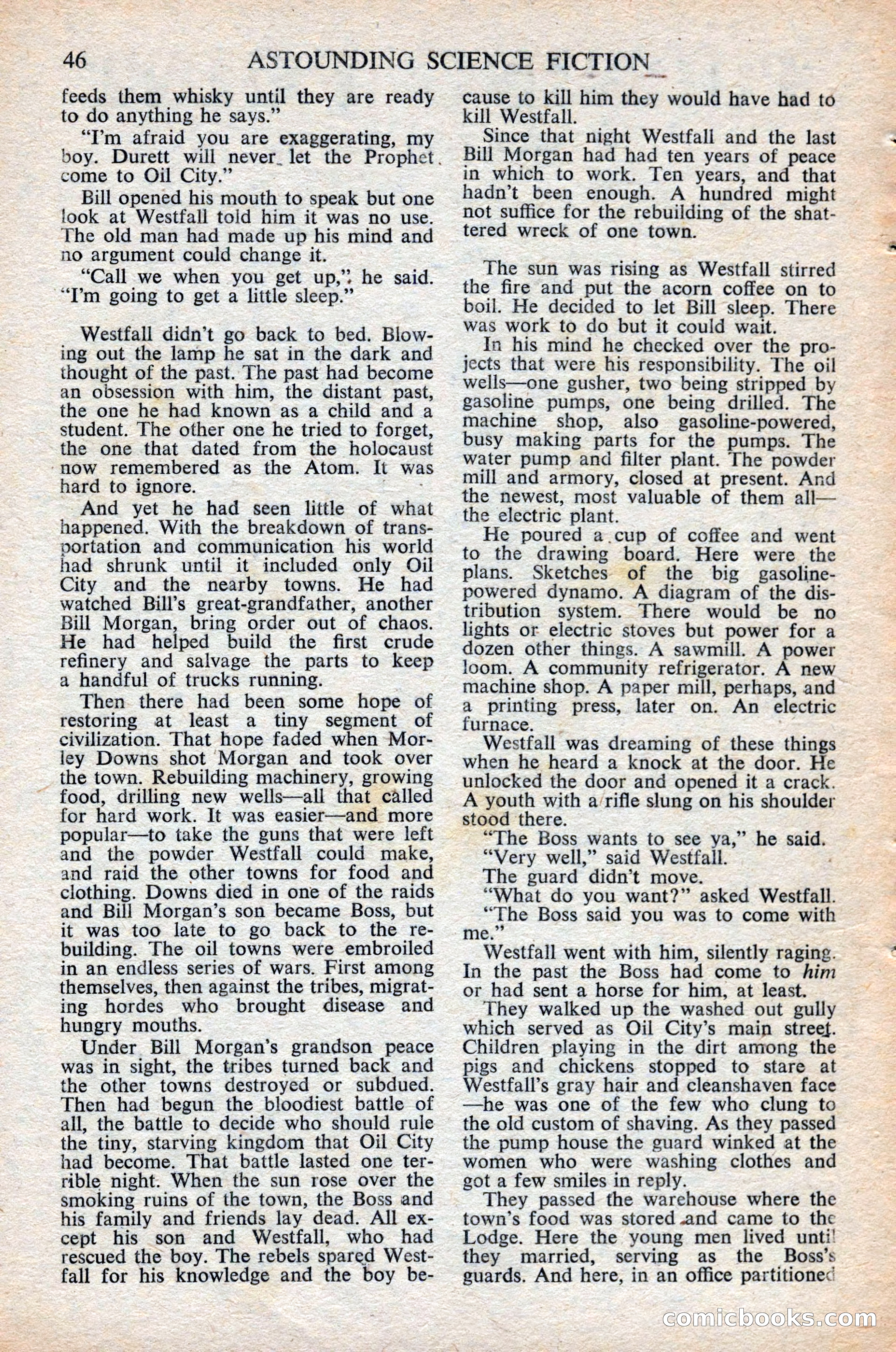 Astounding Science Fiction (British Edition) — page 48 of 68