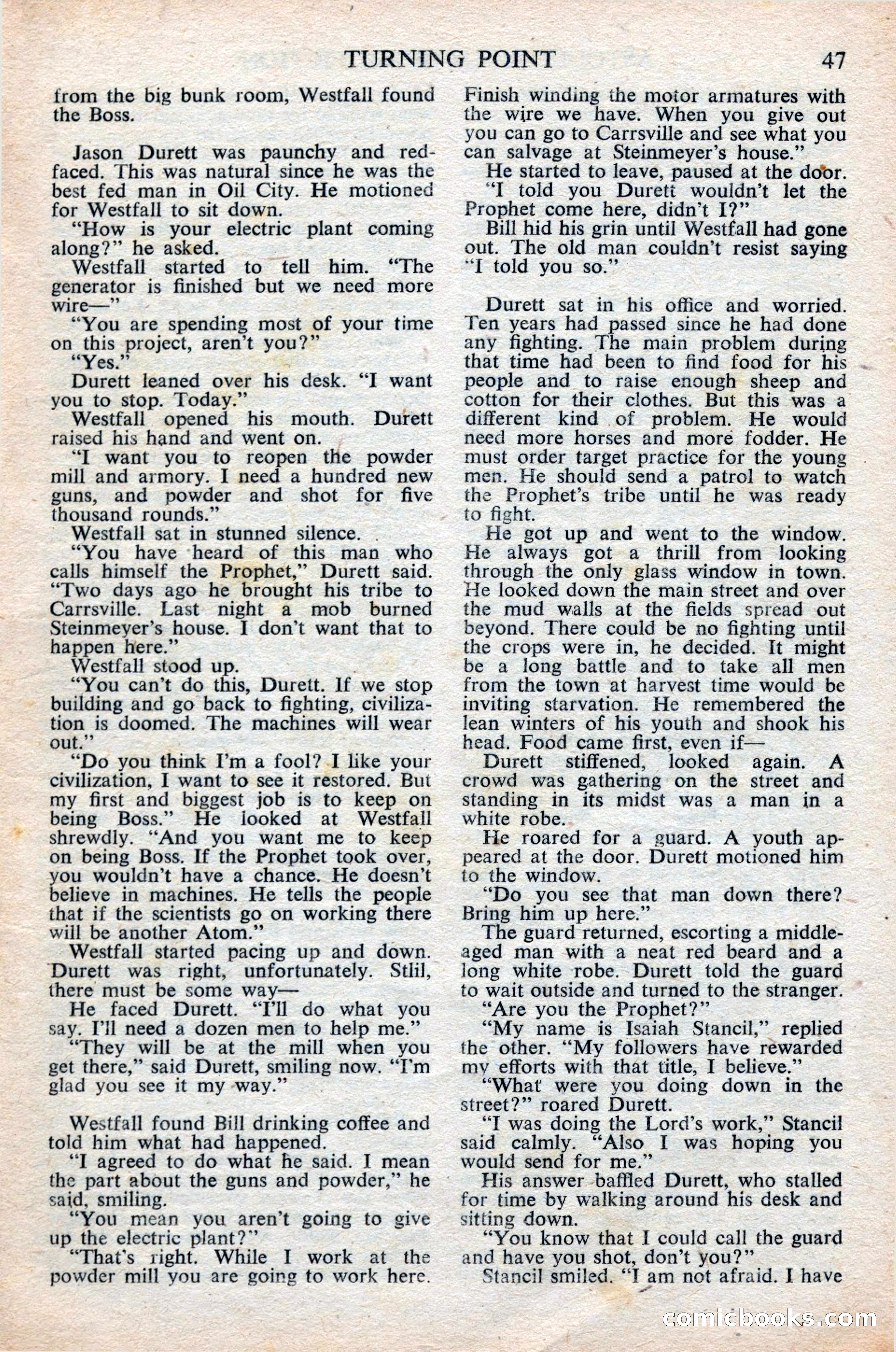 Astounding Science Fiction (British Edition) — page 49 of 68