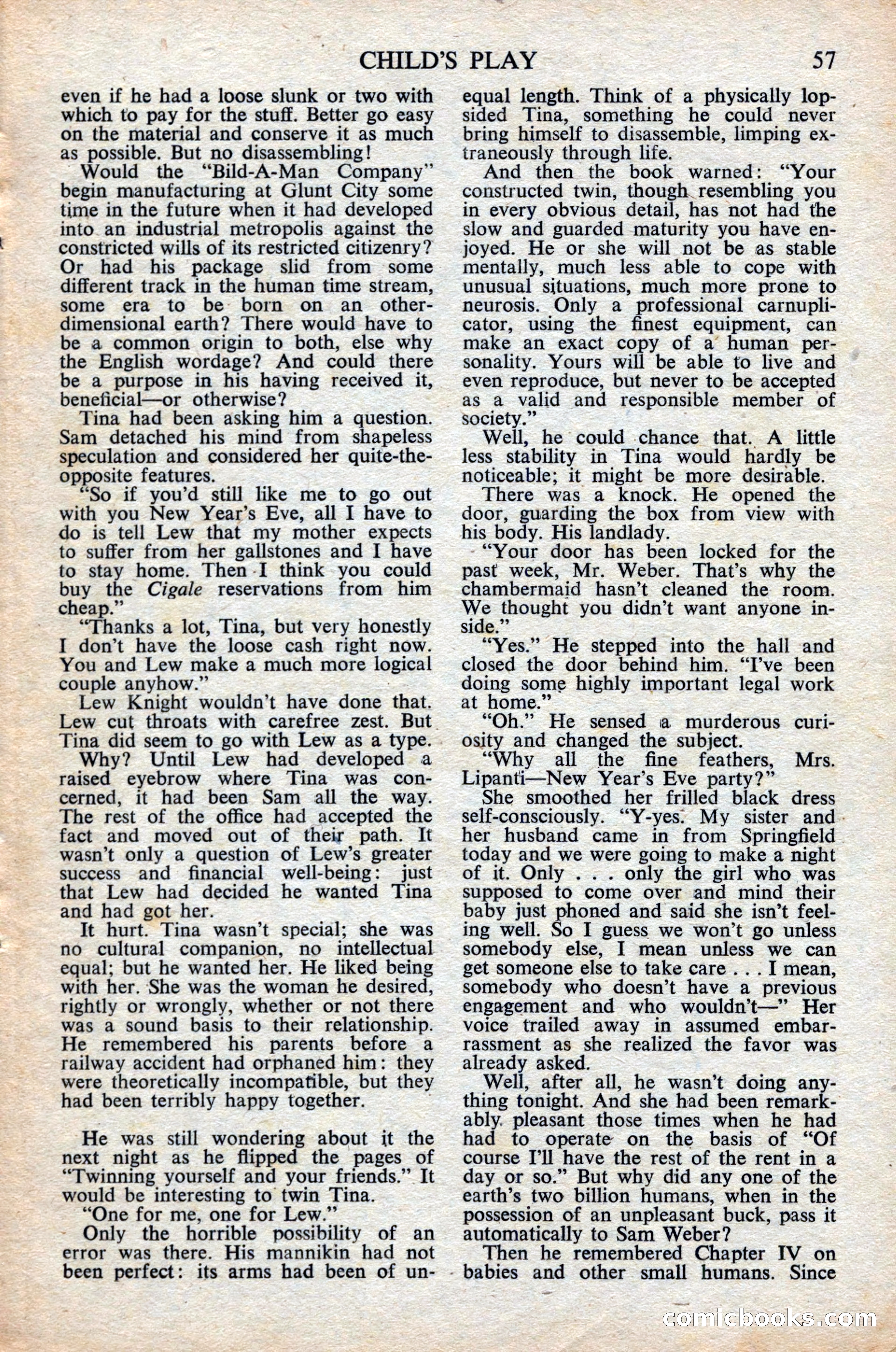 Astounding Science Fiction (British Edition) — page 59 of 68