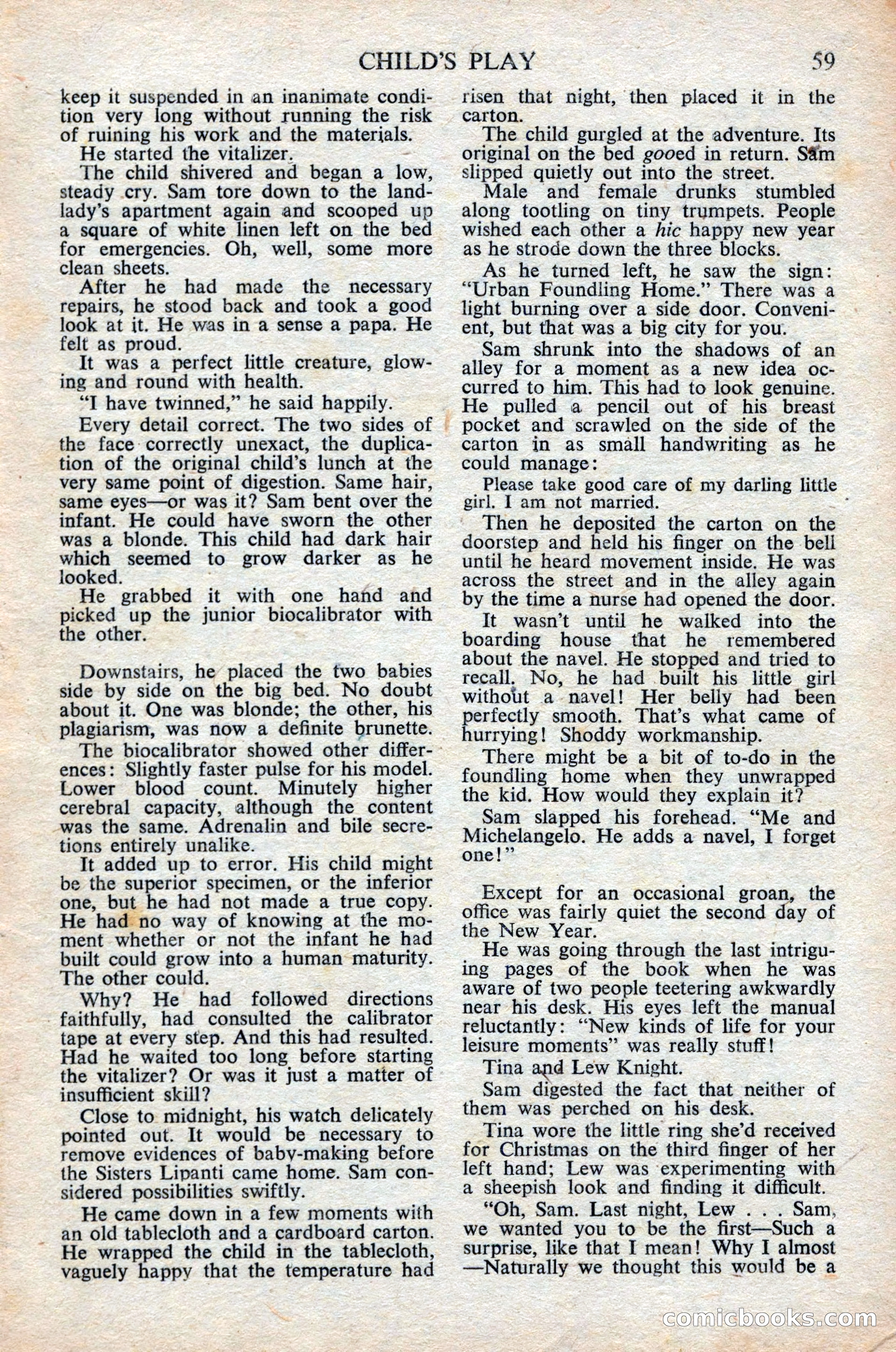 Astounding Science Fiction (British Edition) — page 61 of 68