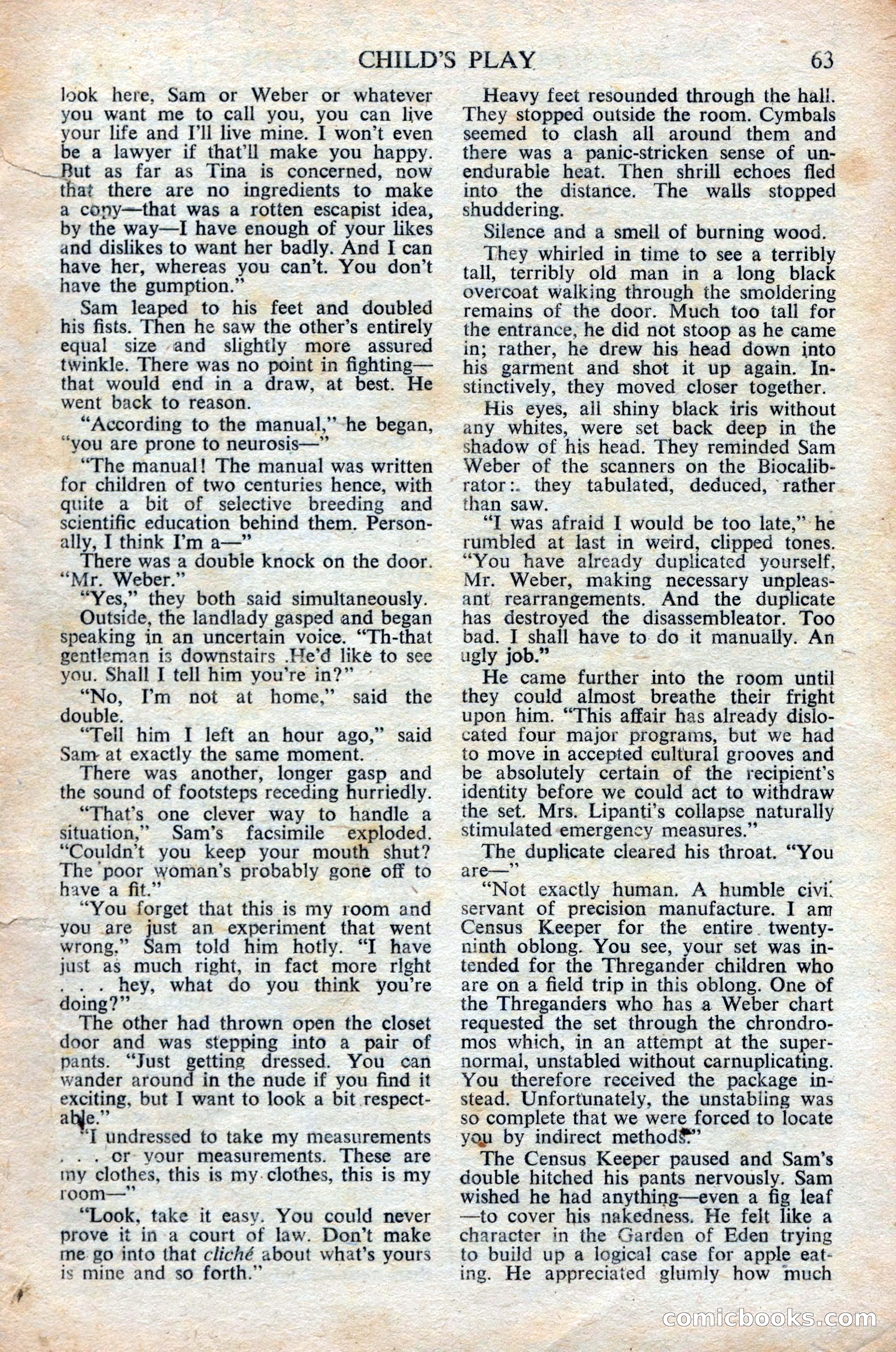 Astounding Science Fiction (British Edition) — page 65 of 68