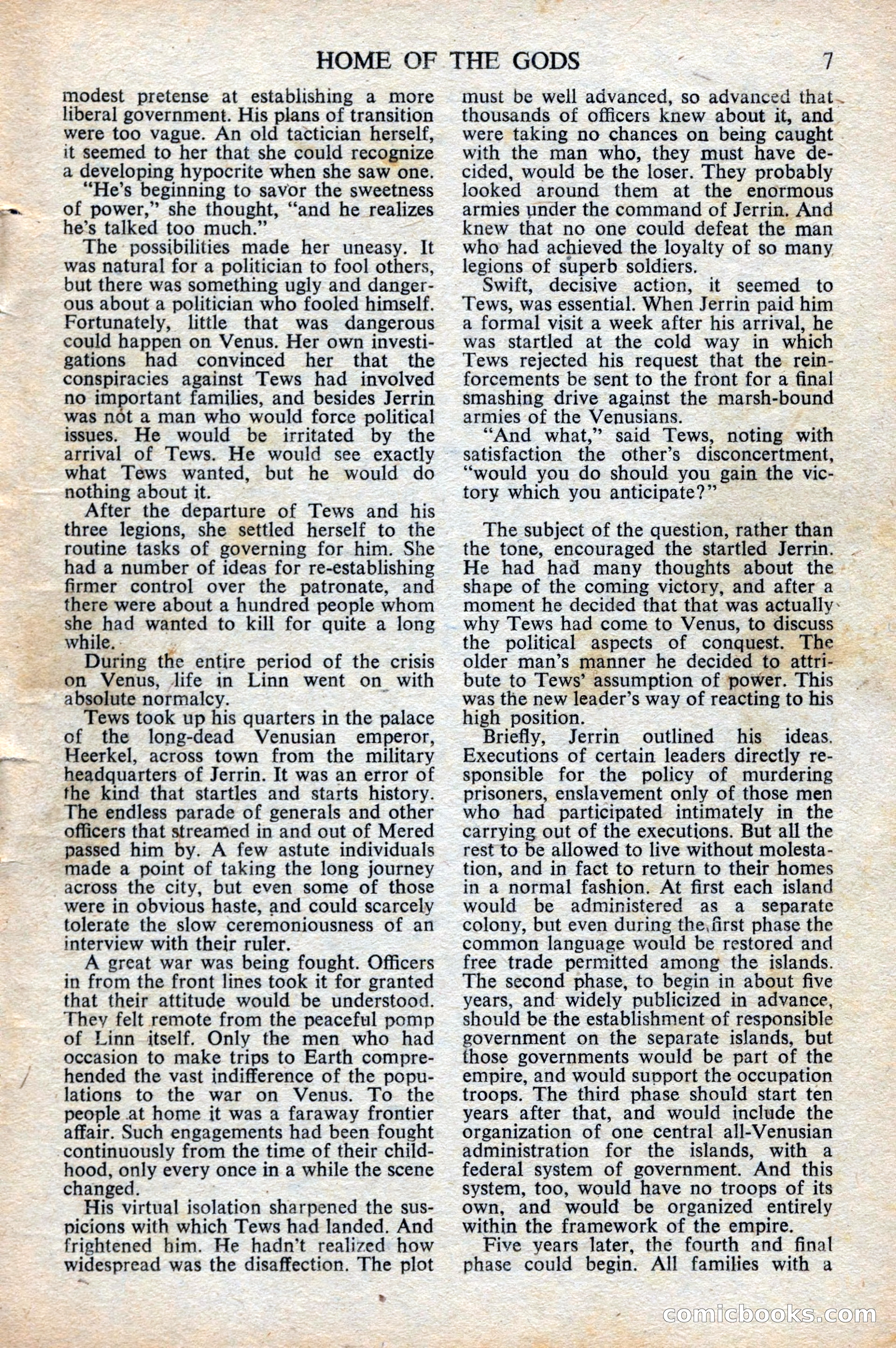 Astounding Science Fiction, British Edition, October 1947 — page 9 of 68