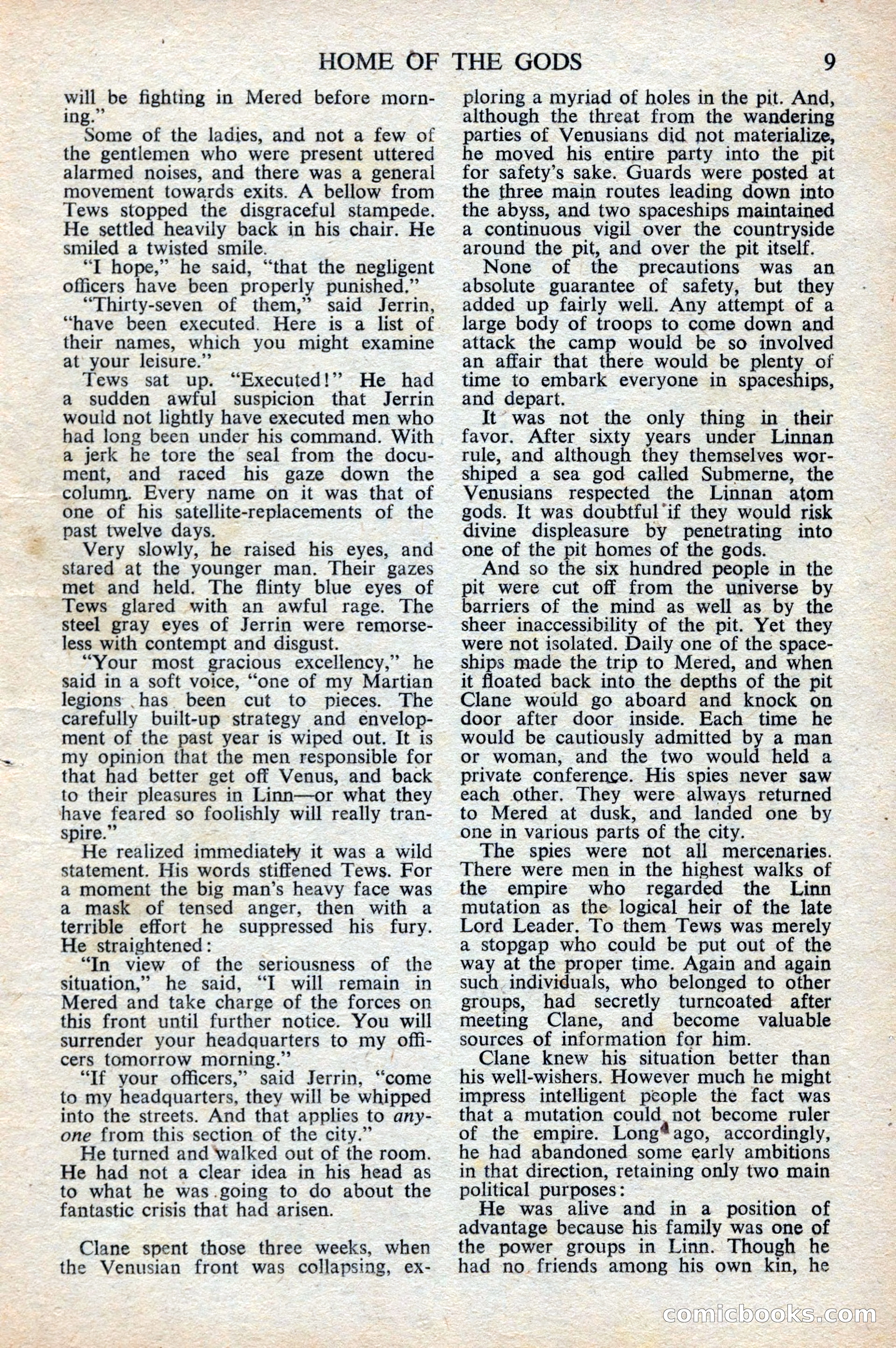 Astounding Science Fiction, British Edition, October 1947 — page 11 of 68