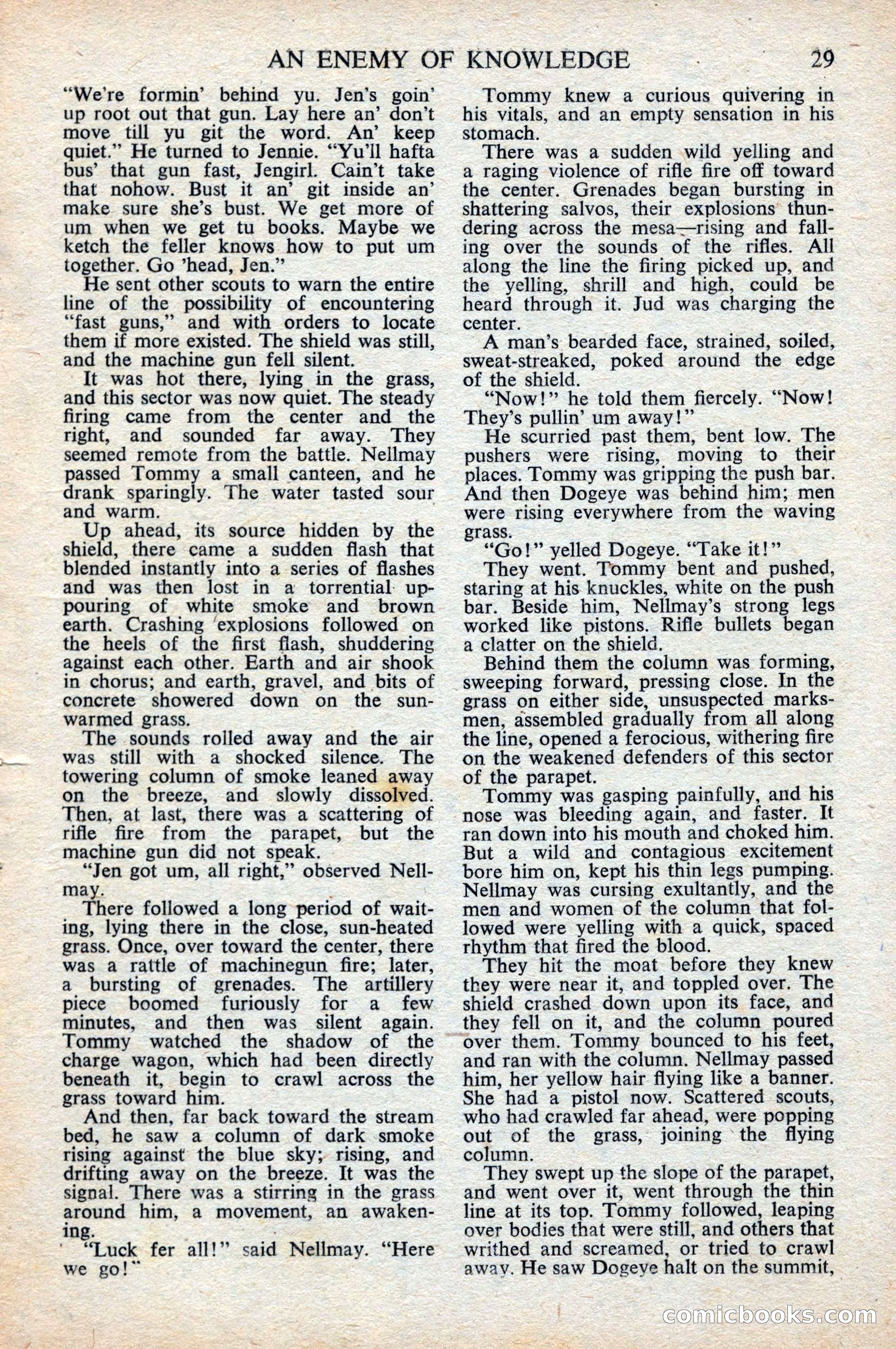 Astounding Science Fiction, British Edition, October 1947 — page 31 of 68