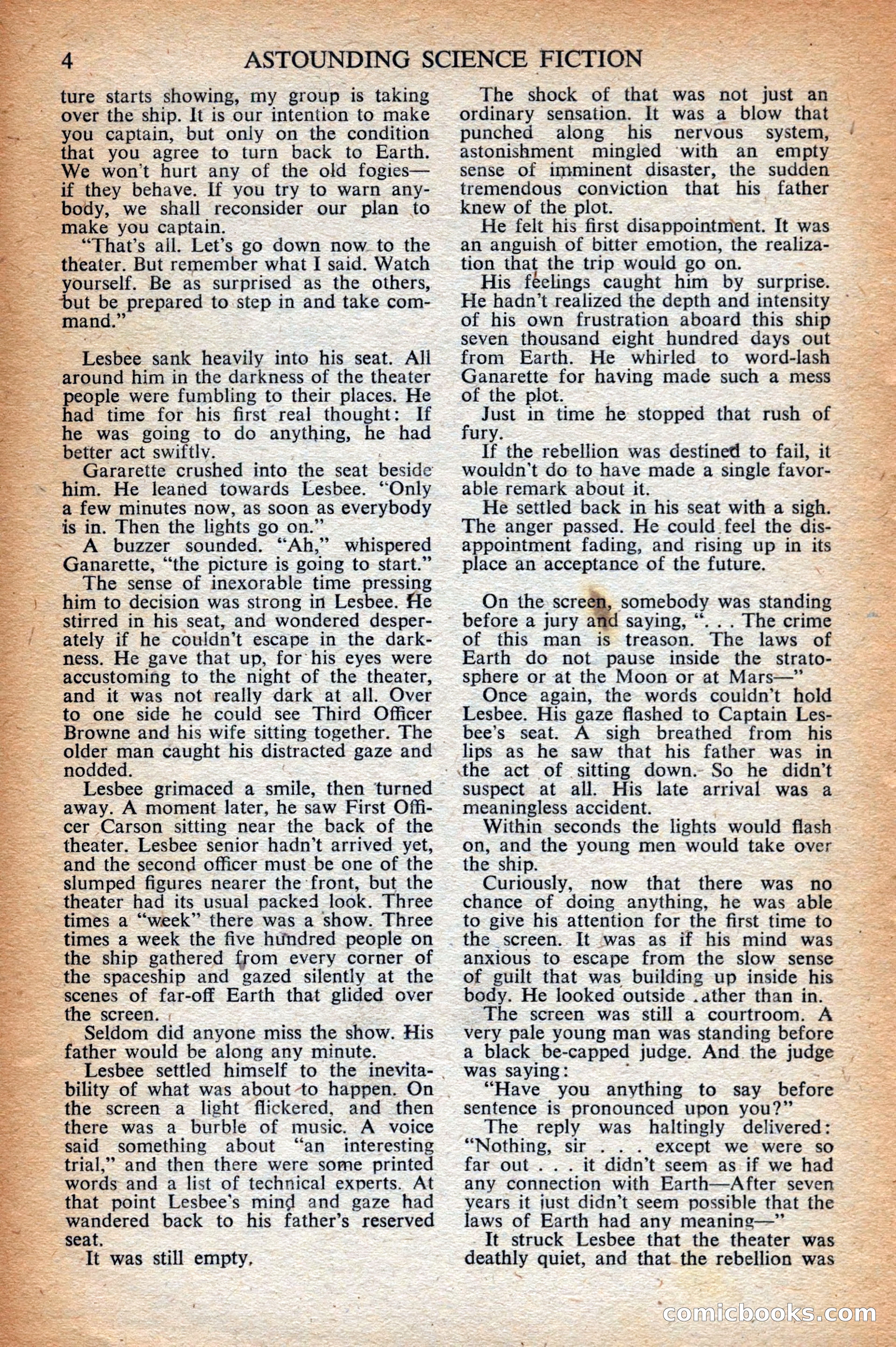 Astounding Science Fiction, British Edition — page 6 of 68