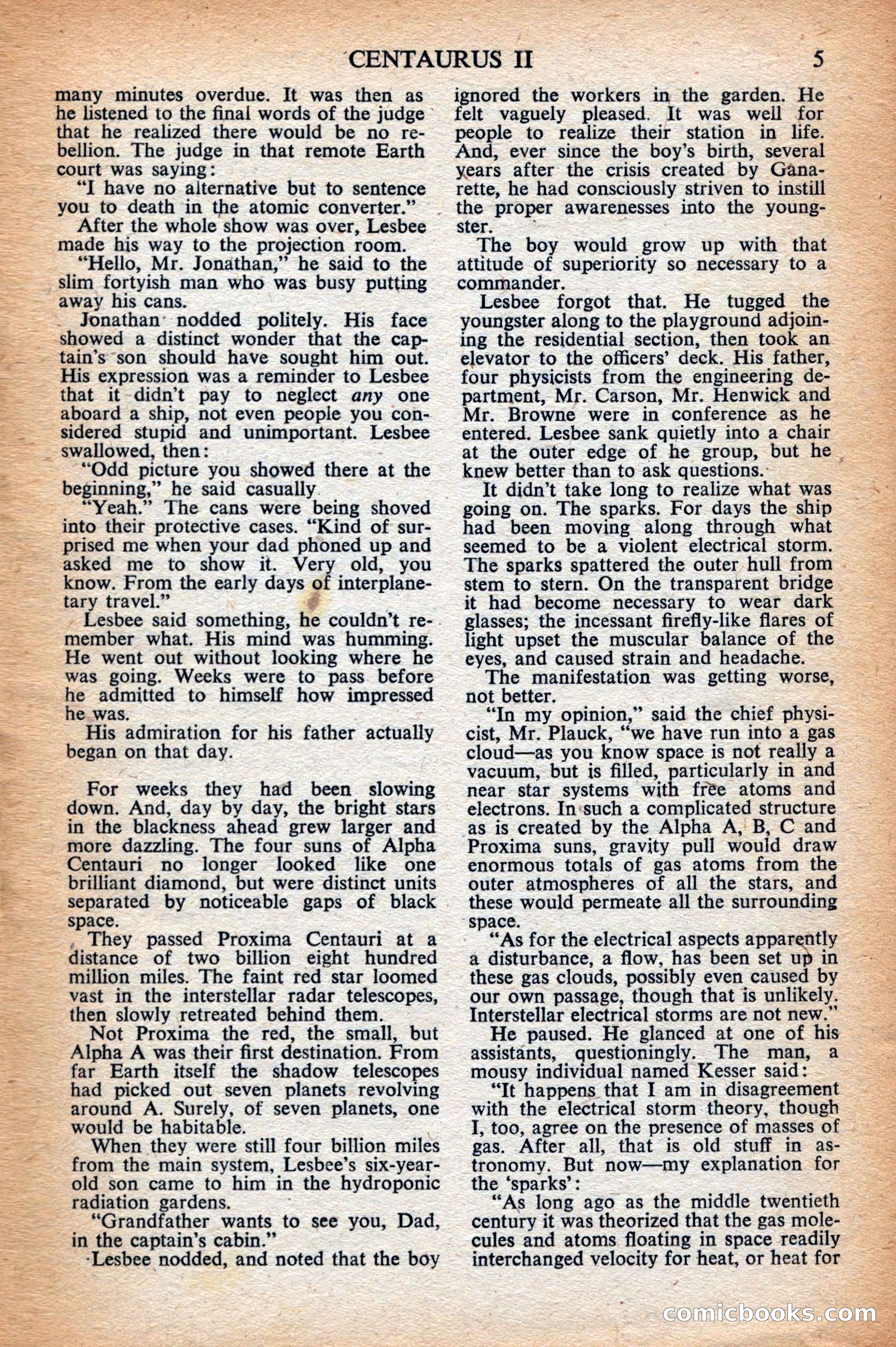 Astounding Science Fiction, British Edition — page 7 of 68