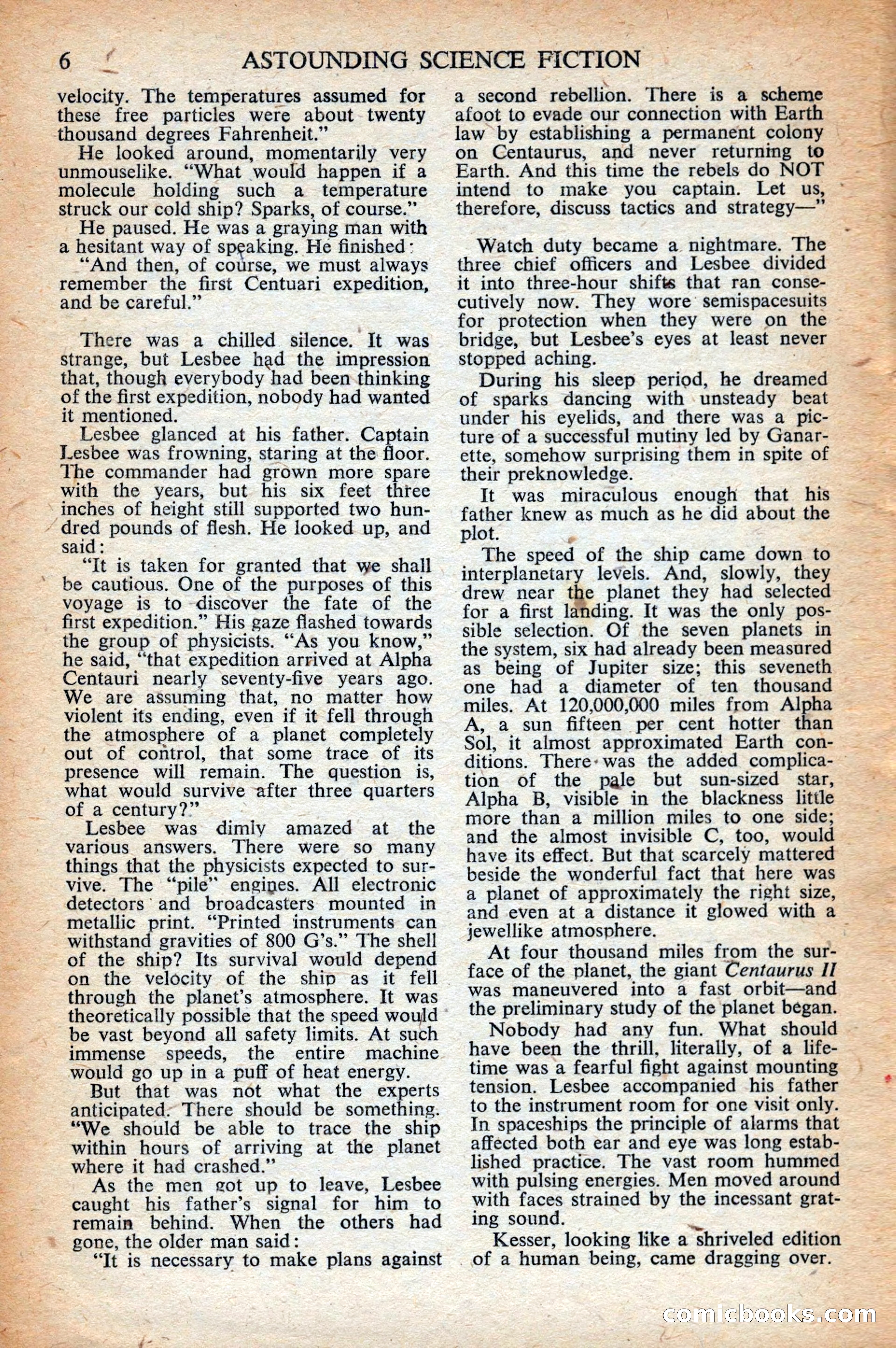 Astounding Science Fiction, British Edition — page 8 of 68