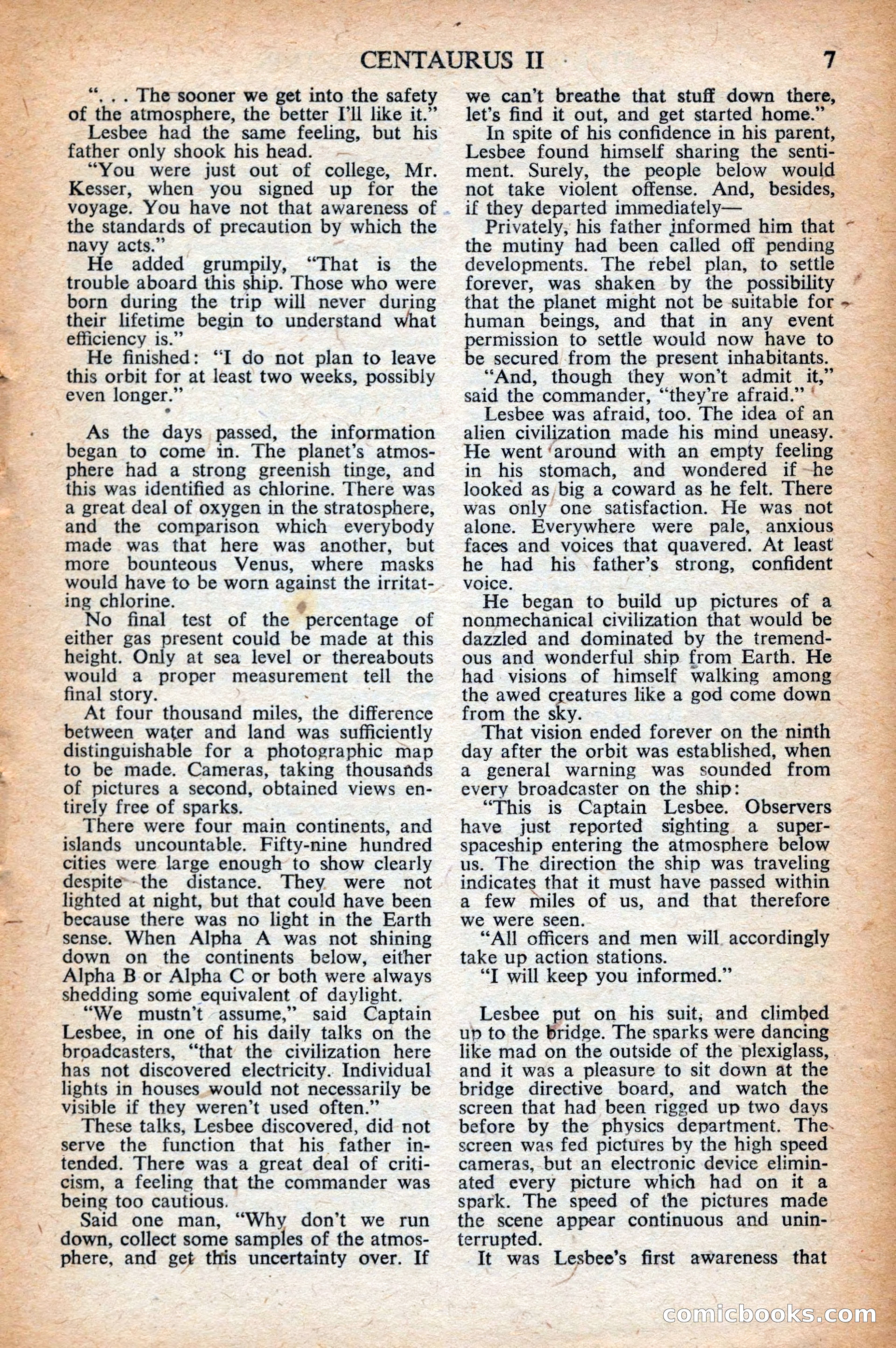 Astounding Science Fiction, British Edition — page 9 of 68
