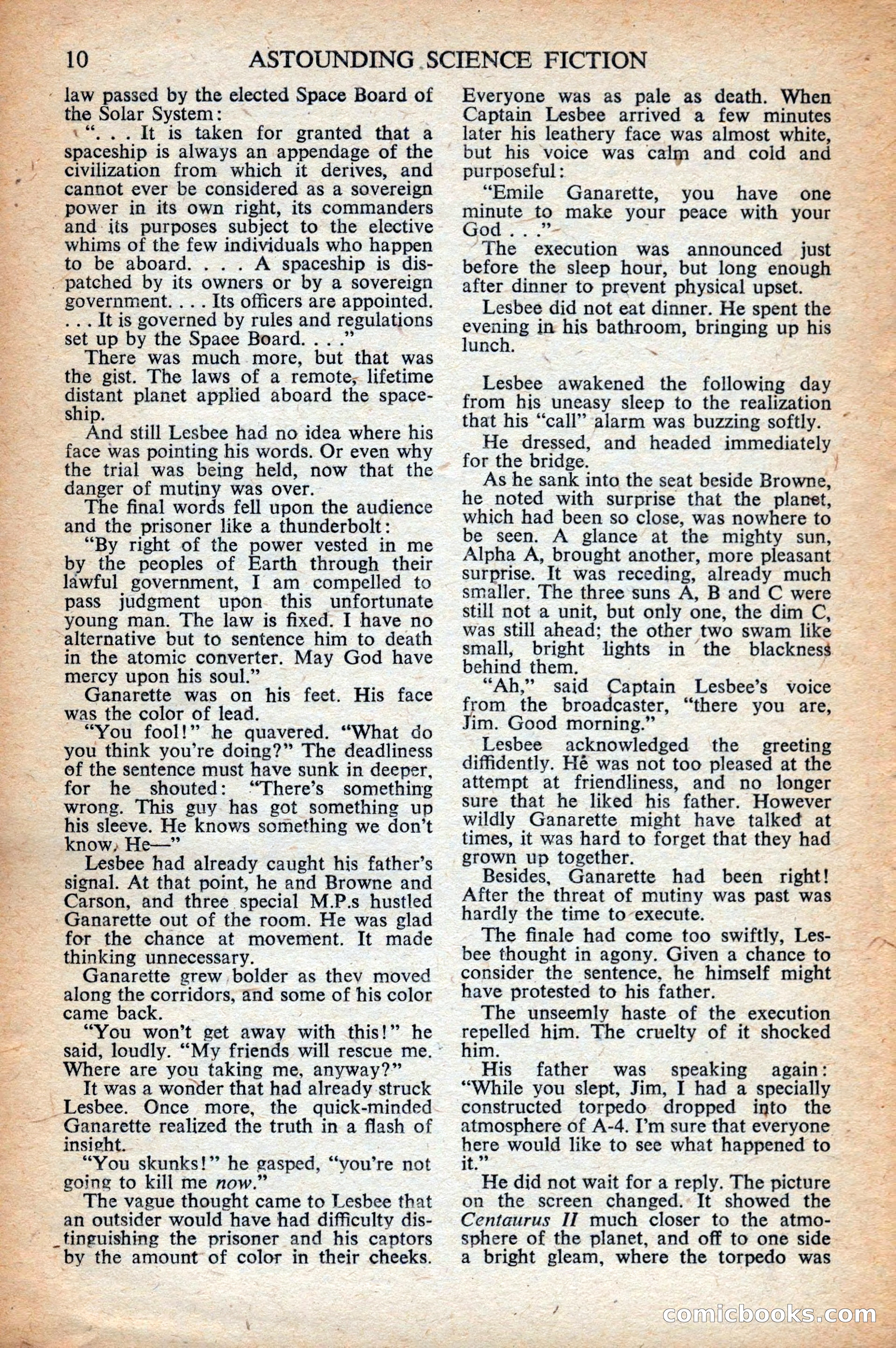 Astounding Science Fiction, British Edition — page 12 of 68