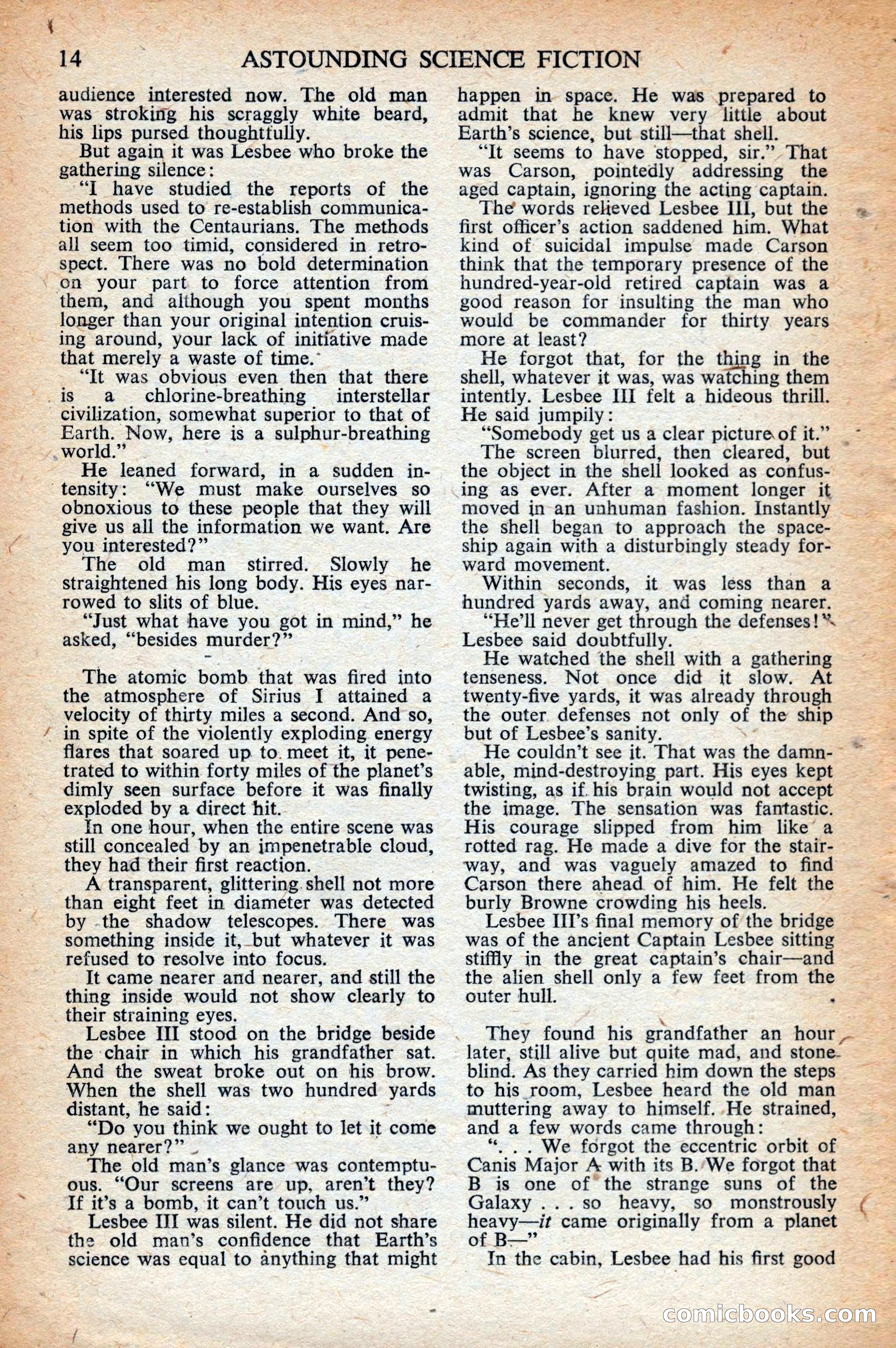Astounding Science Fiction, British Edition — page 16 of 68